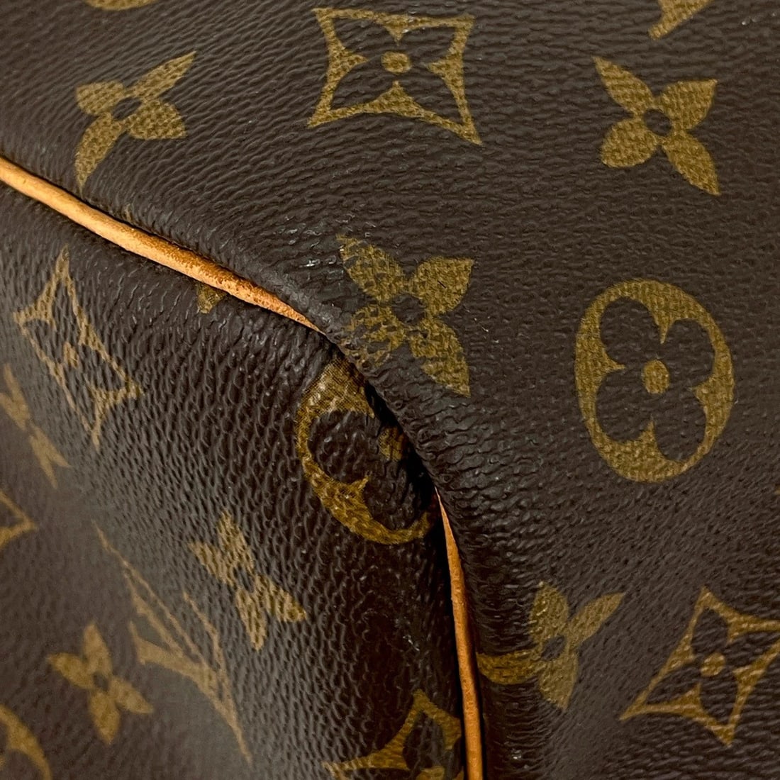 LOUIS VUITTON KEEPALL60 HAND BAG MONOGRAM BROWN - 3