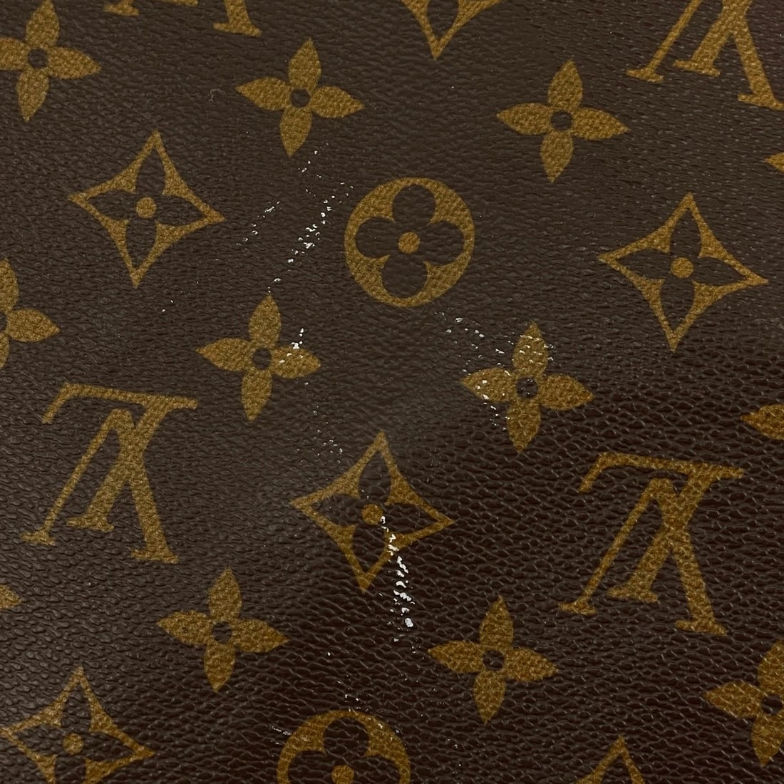 LOUIS VUITTON KEEPALL60 HAND BAG MONOGRAM BROWN - 4