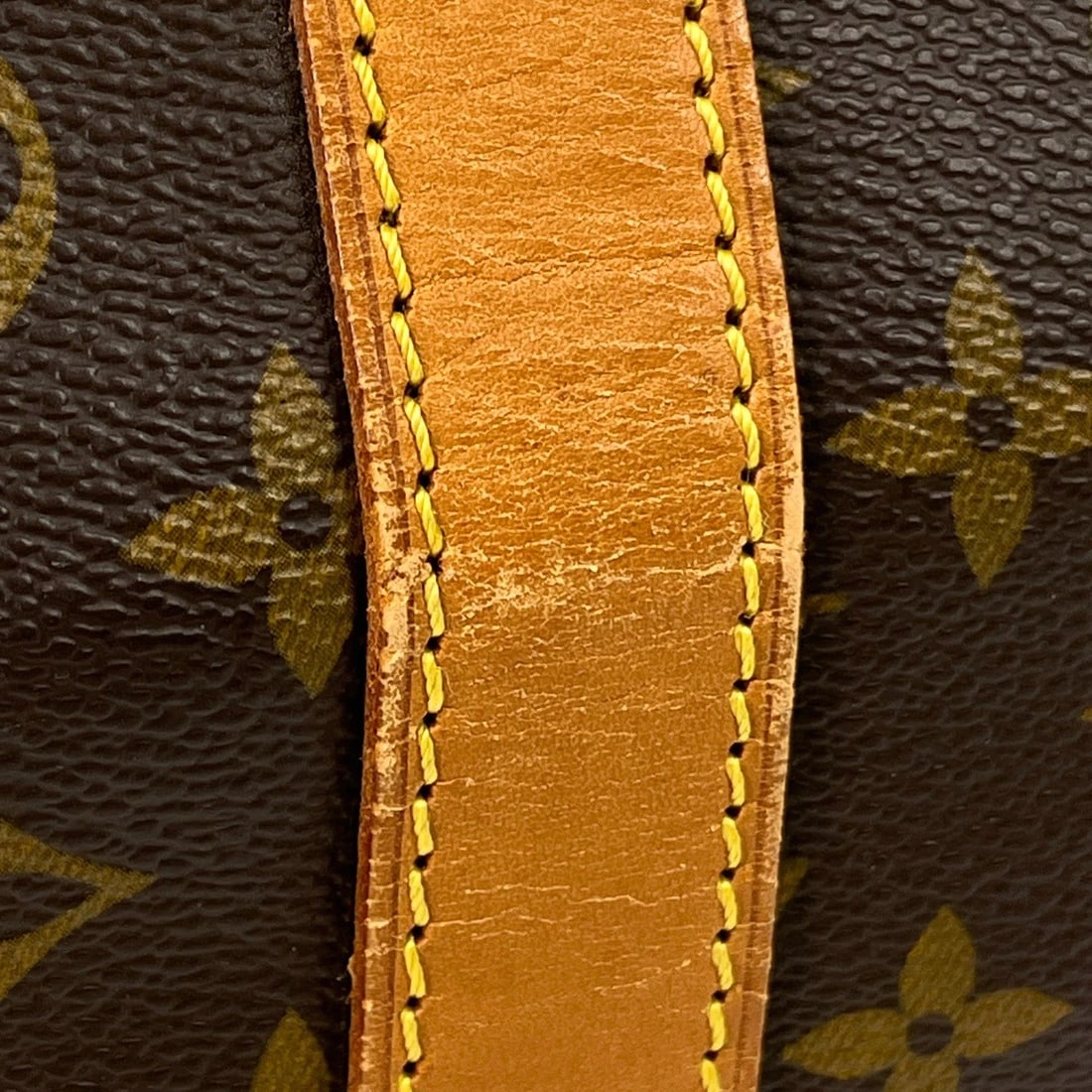 LOUIS VUITTON KEEPALL60 HAND BAG MONOGRAM BROWN - 5