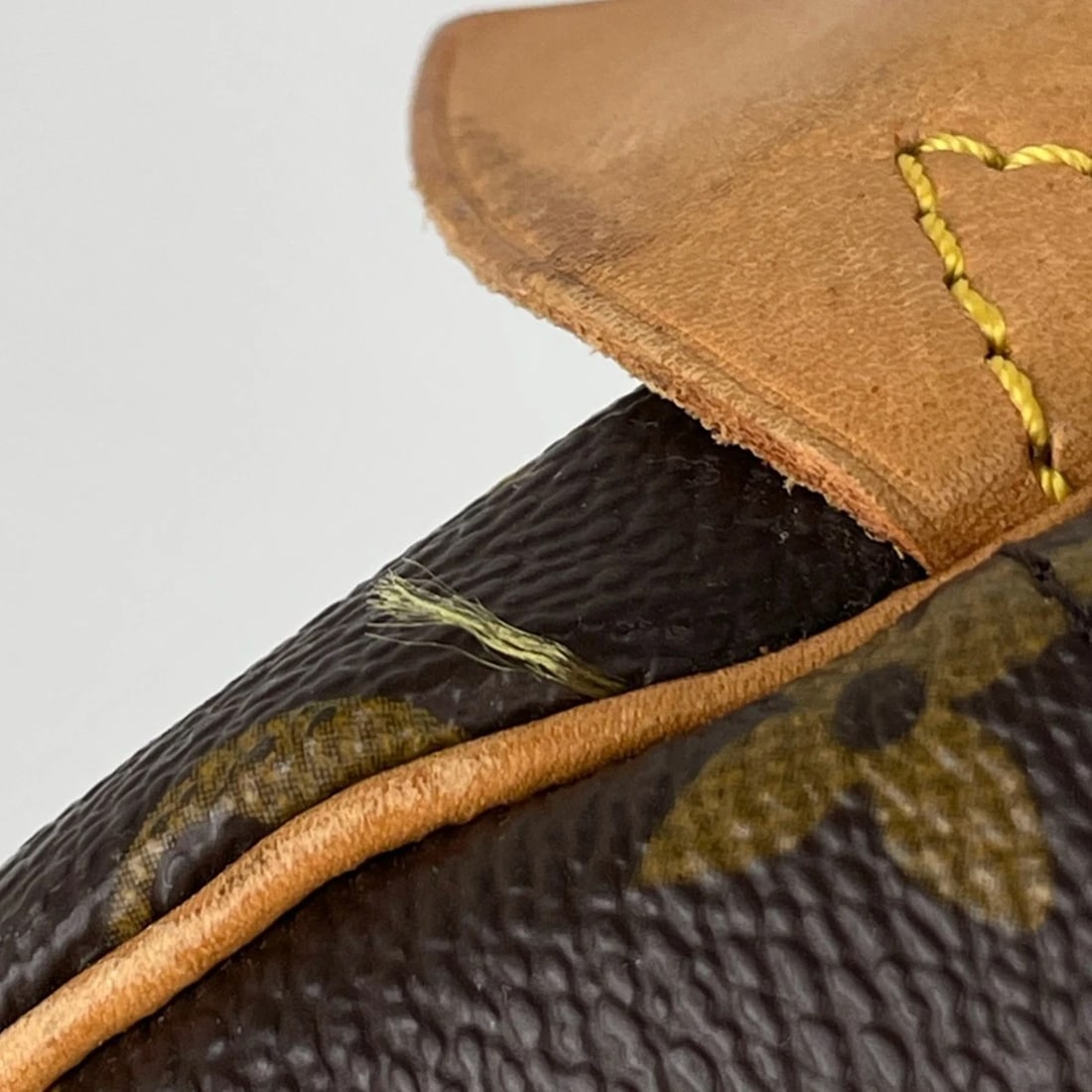 LOUIS VUITTON KEEPALL60 HAND BAG MONOGRAM BROWN - 6