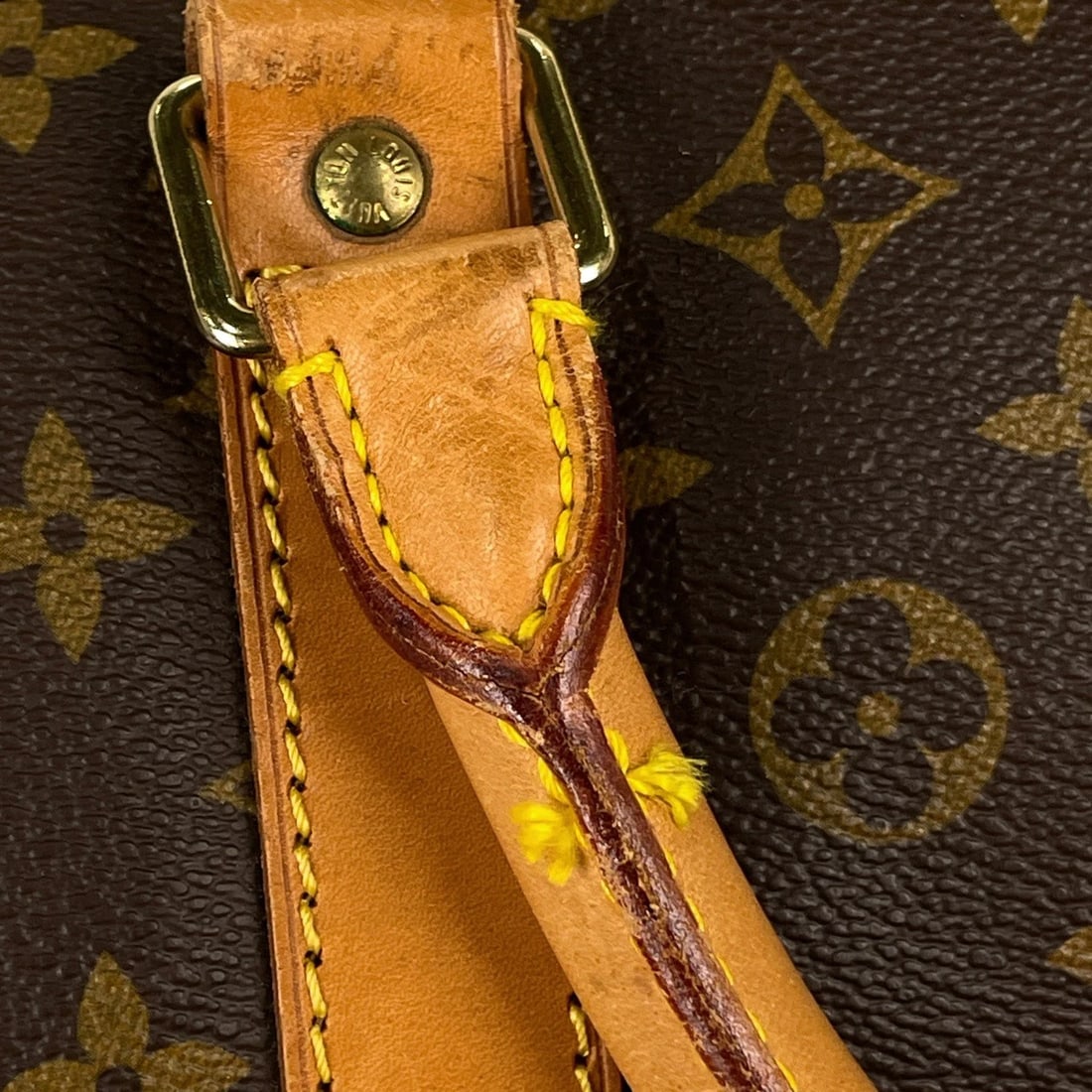 LOUIS VUITTON KEEPALL60 HAND BAG MONOGRAM BROWN - 7