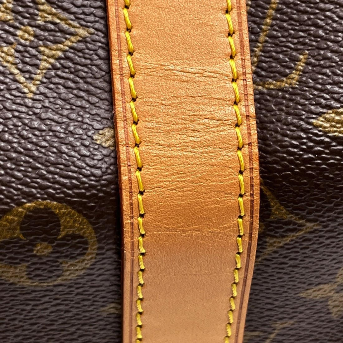 LOUIS VUITTON KEEPALL55 HAND BAG MONOGRAM BROWN - 4