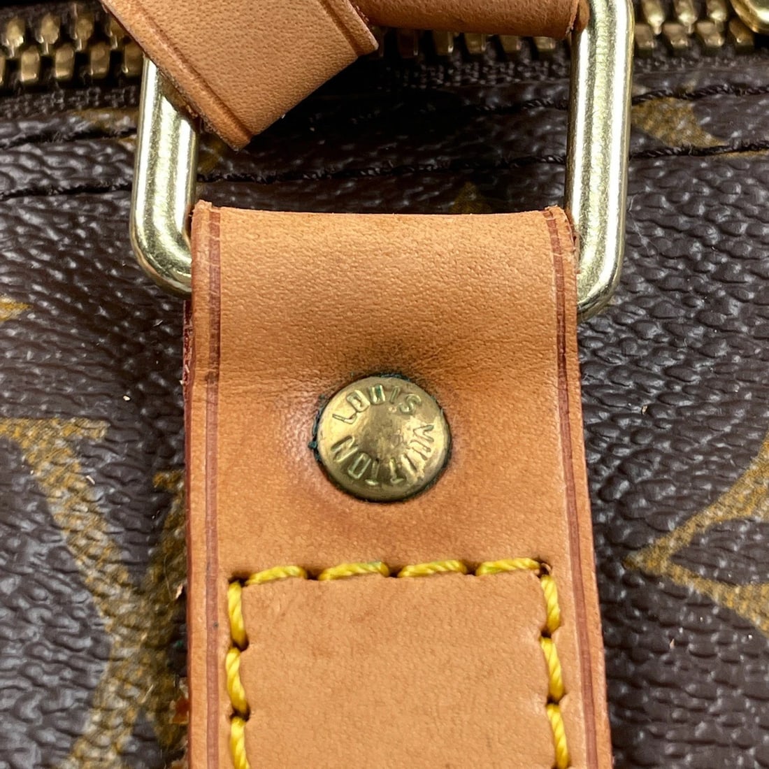 LOUIS VUITTON KEEPALL55 HAND BAG MONOGRAM BROWN - 5