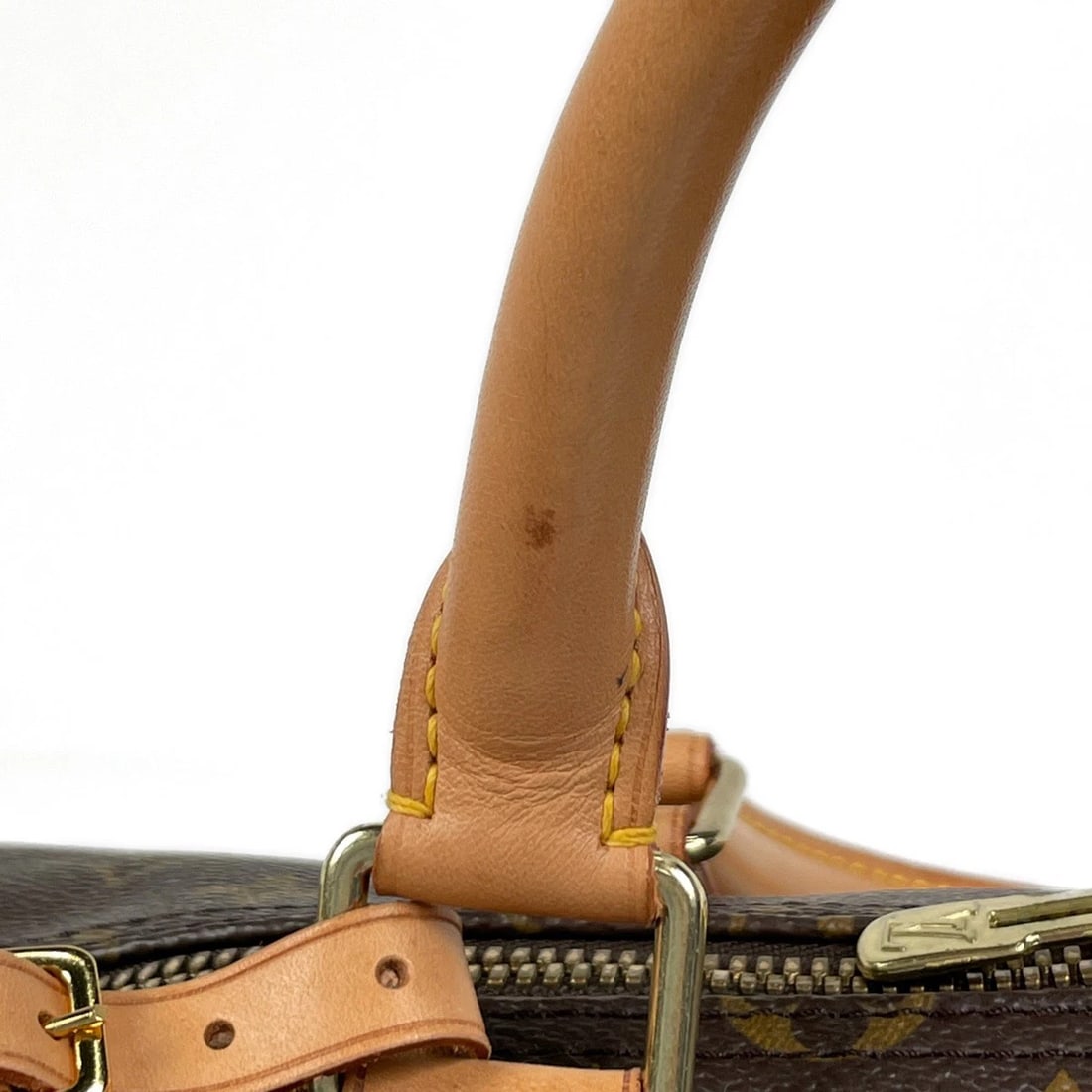 LOUIS VUITTON KEEPALL55 HAND BAG MONOGRAM BROWN - 7