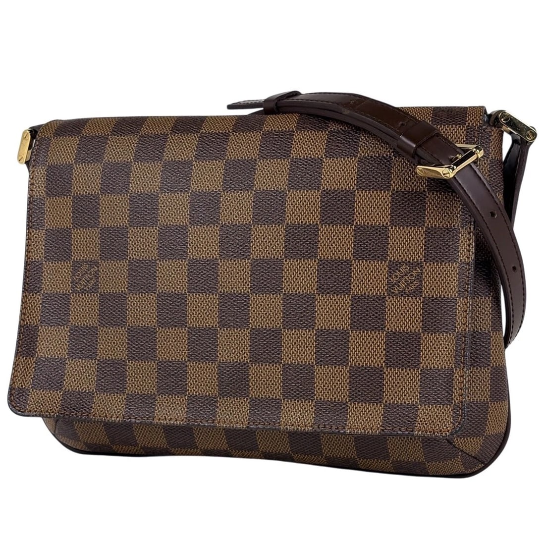 LOUIS VUITTON MUSE TANGO LONG DIAGONAL HANGING SHOULDER BAG: Louis Vuitton Muse Tango Long diagonal hanging Shoulder Bag Brand: Louis Vuitton Type/Style: Shoulder Bag Material: Damier Color: Brown Size: Width 25.5cm(10") Height 18.5cm(7.3") Depth 6.5cm(2.6")
