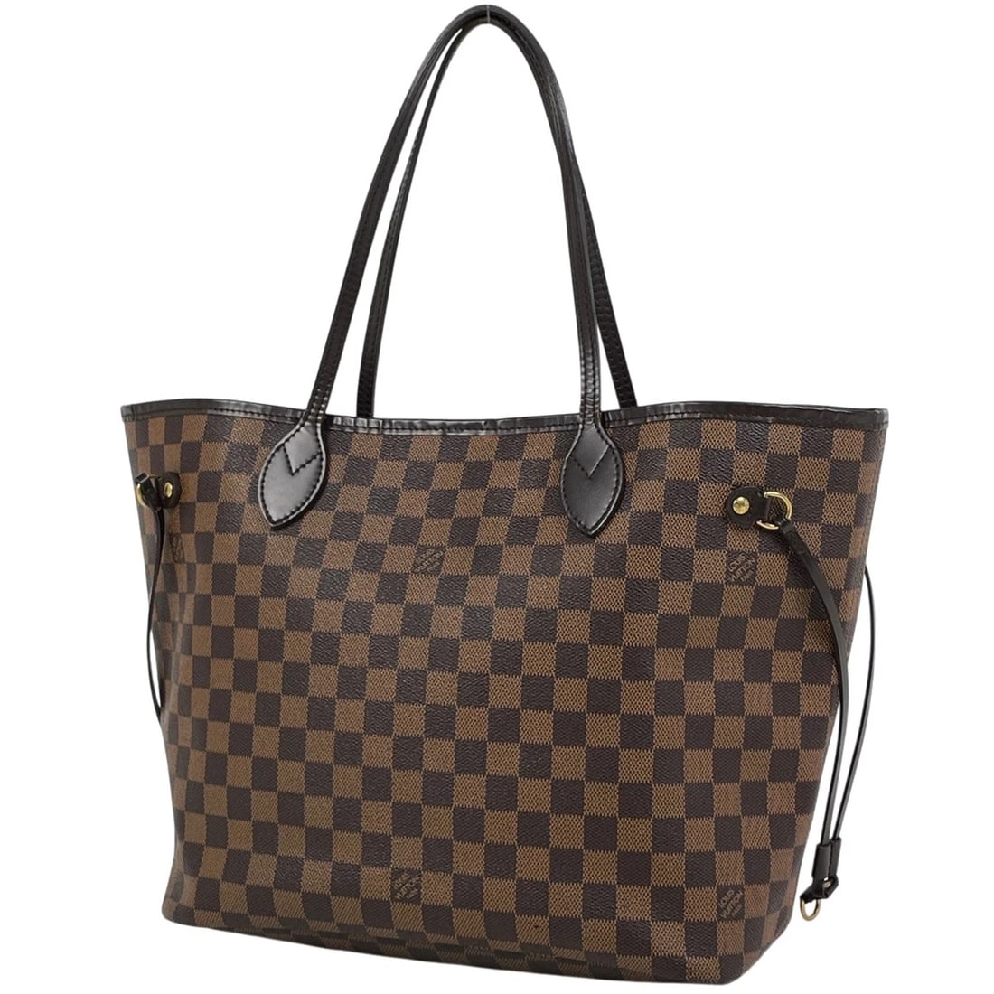 LOUIS VUITTON NEVERFULL MM SHOULDER BAG TOTE BAG DAMIER: Louis Vuitton Neverfull MM Shoulder Bag Tote Bag Damier Brand: Louis Vuitton Type/Style: Tote Bag Material: Damier Color: Brown Size: Width 32cm(12.6") Height 29cm(11.4") Depth 17cm(6.7") Accessor