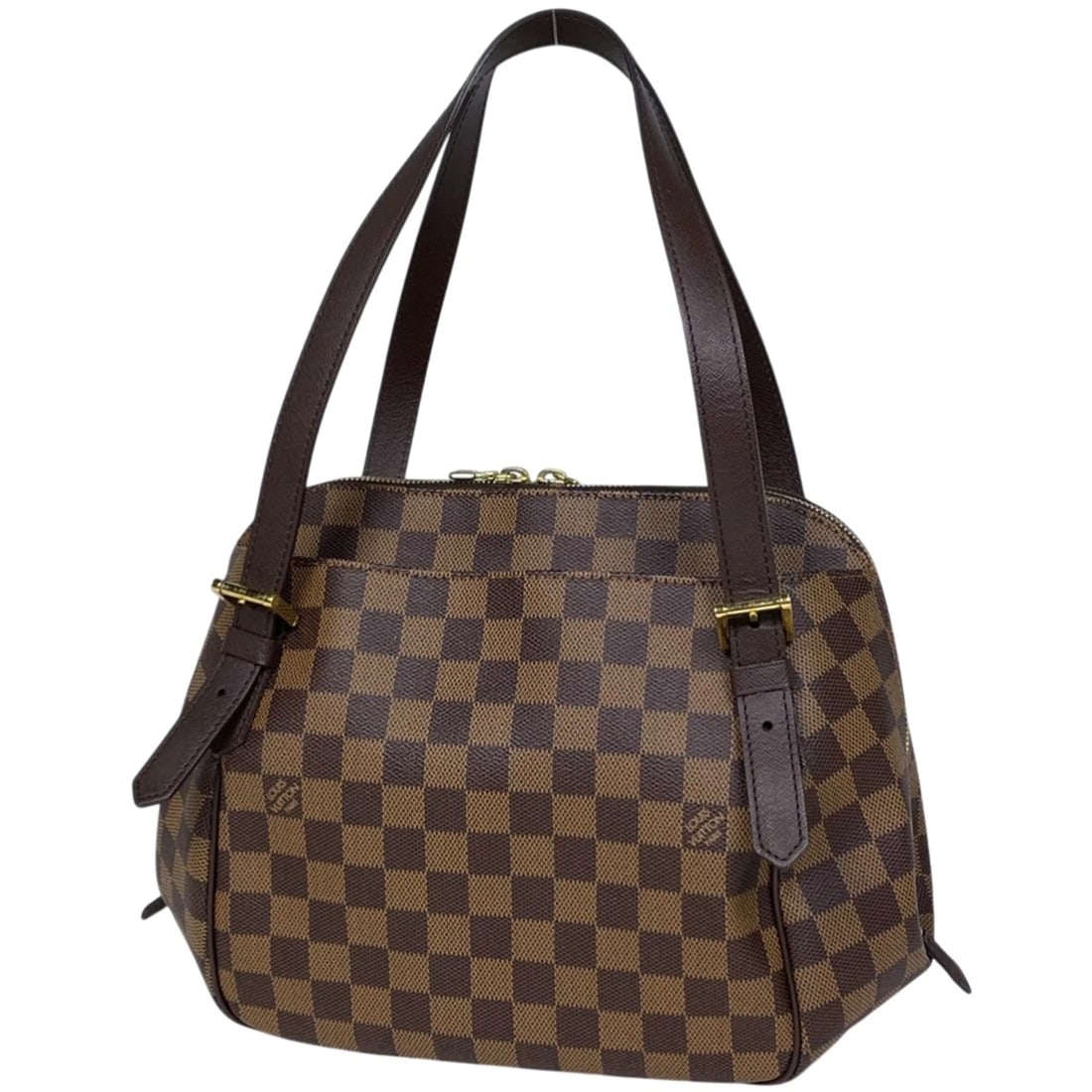 LOUIS VUITTON BELEM MM SHOULDER BAG SHOULDER BAG: Louis Vuitton Belem MM Shoulder Bag Shoulder Bag Brand: Louis Vuitton Type/Style: Hand Bag Material: Damier Color: Brown Size: Width 23cm (9.1") Height (median) 23cm (9.1") Depth 14cm (5.5") Acces