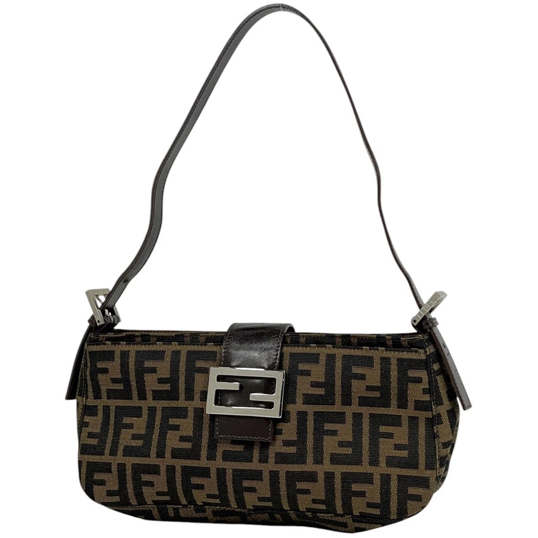 FENDI ZUCCA PATTERN SHOULDER BAG HAND BAG SHOULDER BAG (1 of 7)