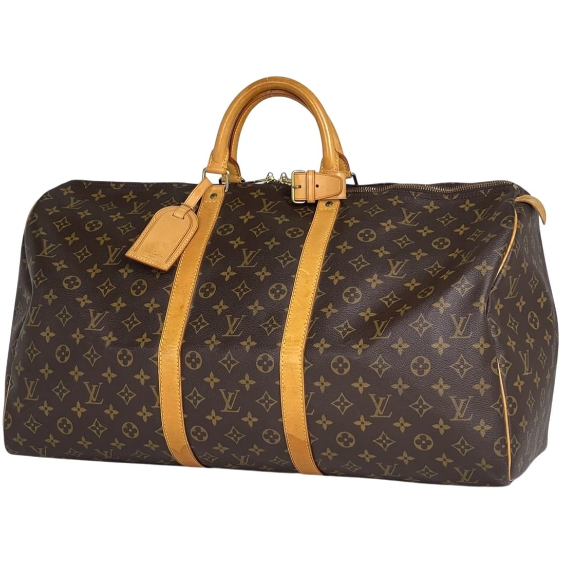 LOUIS VUITTON KEEPALL55 HAND BAG MONOGRAM: Louis Vuitton keepall55 Hand Bag Monogram Brand: Louis Vuitton Type/Style: Hand Bag Material: Monogram Color: Brown Size: Width 55cm(21.7") Height 30cm(11.8") Depth 24cm(9.4") Accessories: None