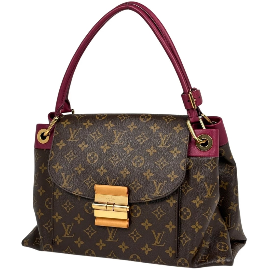 LOUIS VUITTON ORAMP SHOULDER BAG HAND BAG TOTE BAG: Louis Vuitton Oramp Shoulder Bag Hand Bag Tote Bag Brand: Louis Vuitton Type/Style: Tote Bag Material: Monogram Color: Brown Oroll (Purple) Size: Width 38cm(15") Height 25cm(9.8") Depth 14cm(5.5")