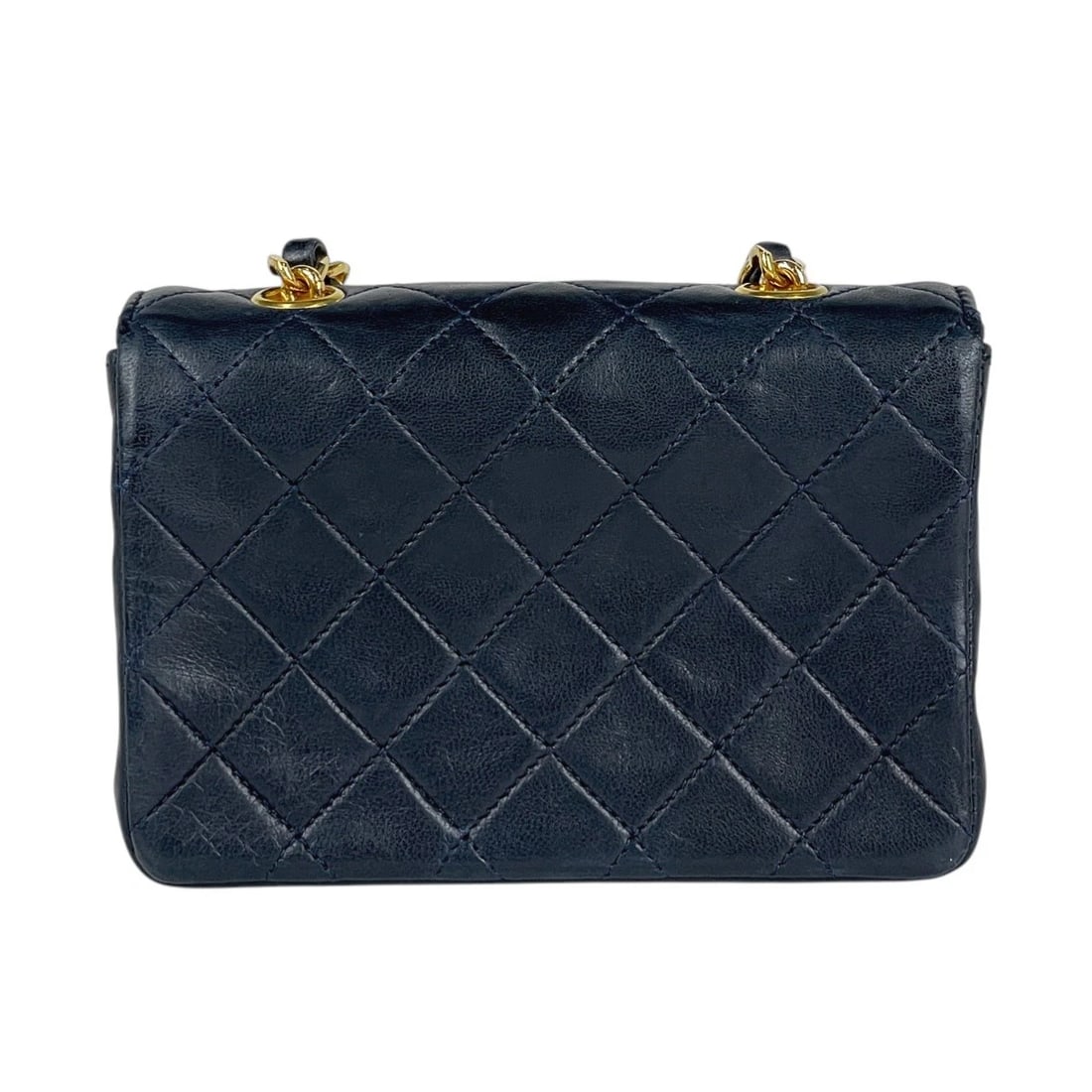 CHANEL (INTERLOCKING) CC LOGO CHAIN SHOULDER BAG - 3