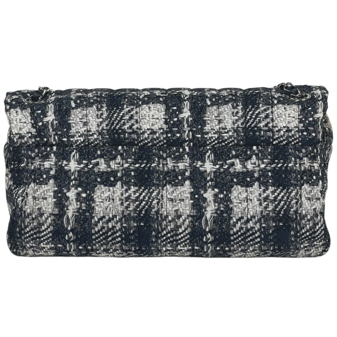 CHANEL (INTERLOCKING) CC LOGO CHAIN SHOULDER BAG - 3