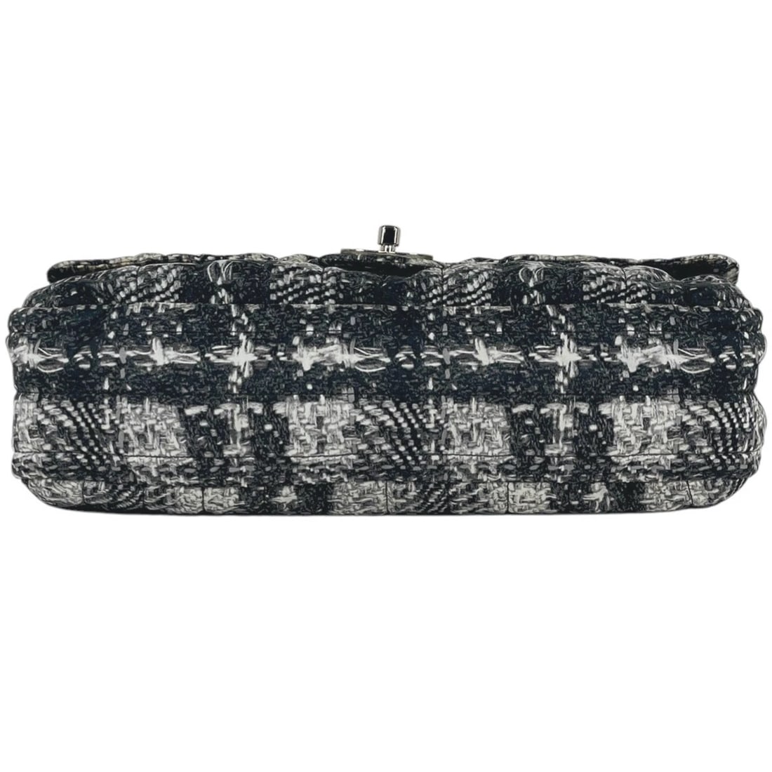CHANEL (INTERLOCKING) CC LOGO CHAIN SHOULDER BAG - 5