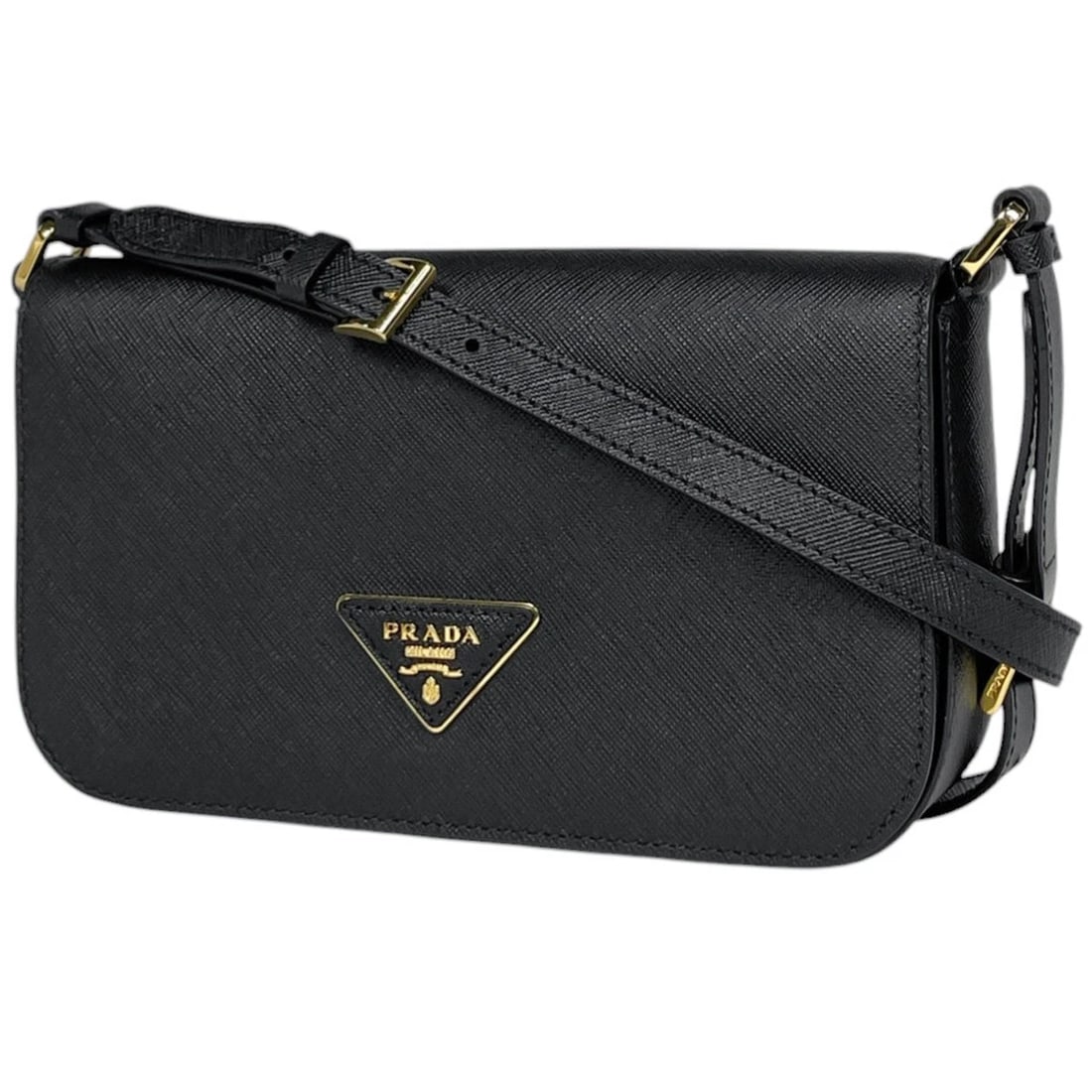 PRADA LOGO SHOULDER BAG SHOULDER BAG SAFIANO LEATHER: PRADA Logo Shoulder Bag Shoulder Bag Safiano leather Brand: PRADA Type/Style: Shoulder Bag Material: Safiano leather Color: Nero (Black) Size: Width 21.5cm(8.5") Height 12.5cm(4.9") Depth 4.5cm(1.8") 