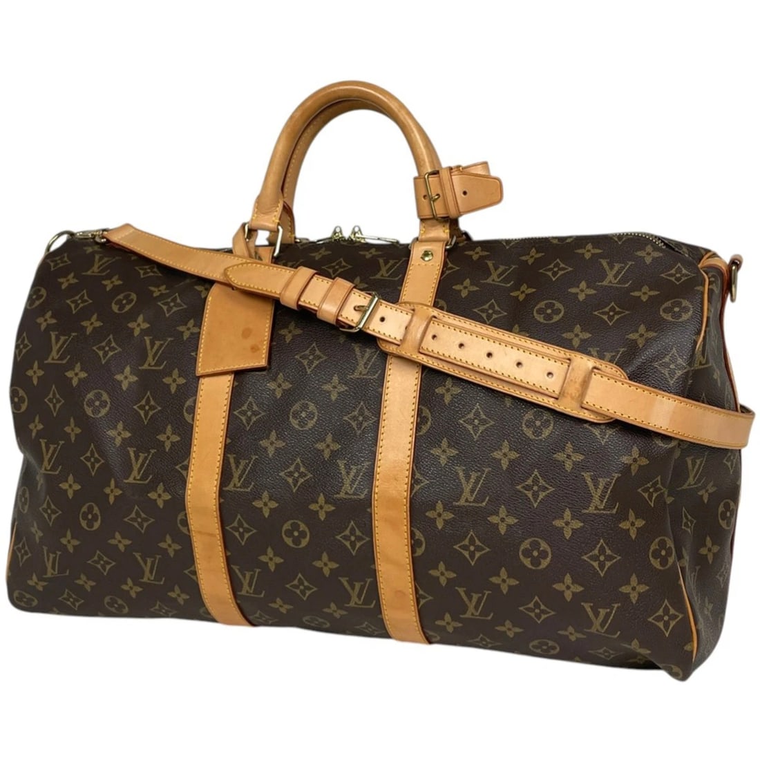 LOUIS VUITTON KEEPALL BANDOULIERE 50 2WAY SHOULDER BAG (1 of 9)