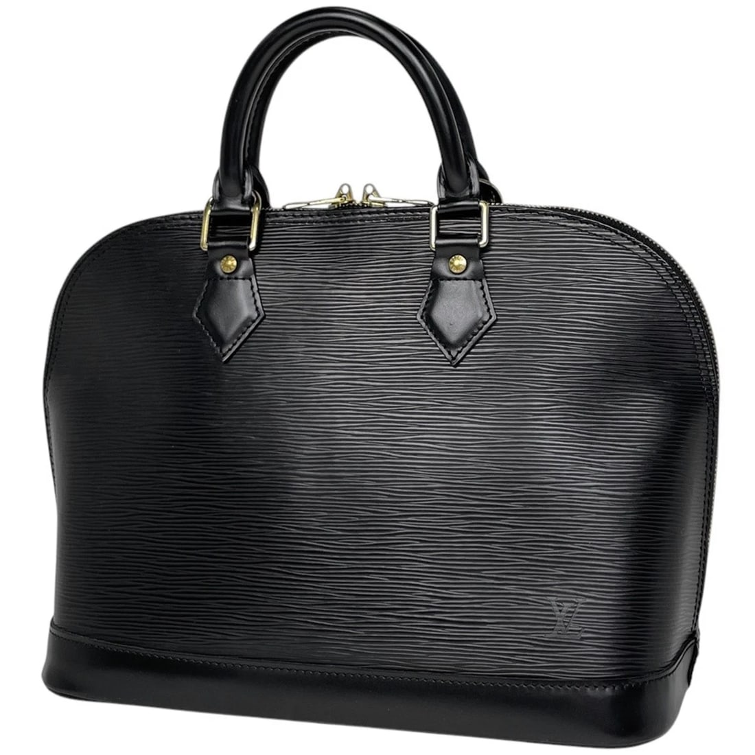 LOUIS VUITTON ALMA HANDBAG HAND BAG EPI NOIR: Louis Vuitton Alma Handbag Hand Bag Epi Noir Brand: Louis Vuitton Type/Style: Hand Bag Material: Epi Color: Noir (Black) Size: Width 32cm(12.6") Height 24cm(9.4") Depth 17cm(6.7") Accessories: None