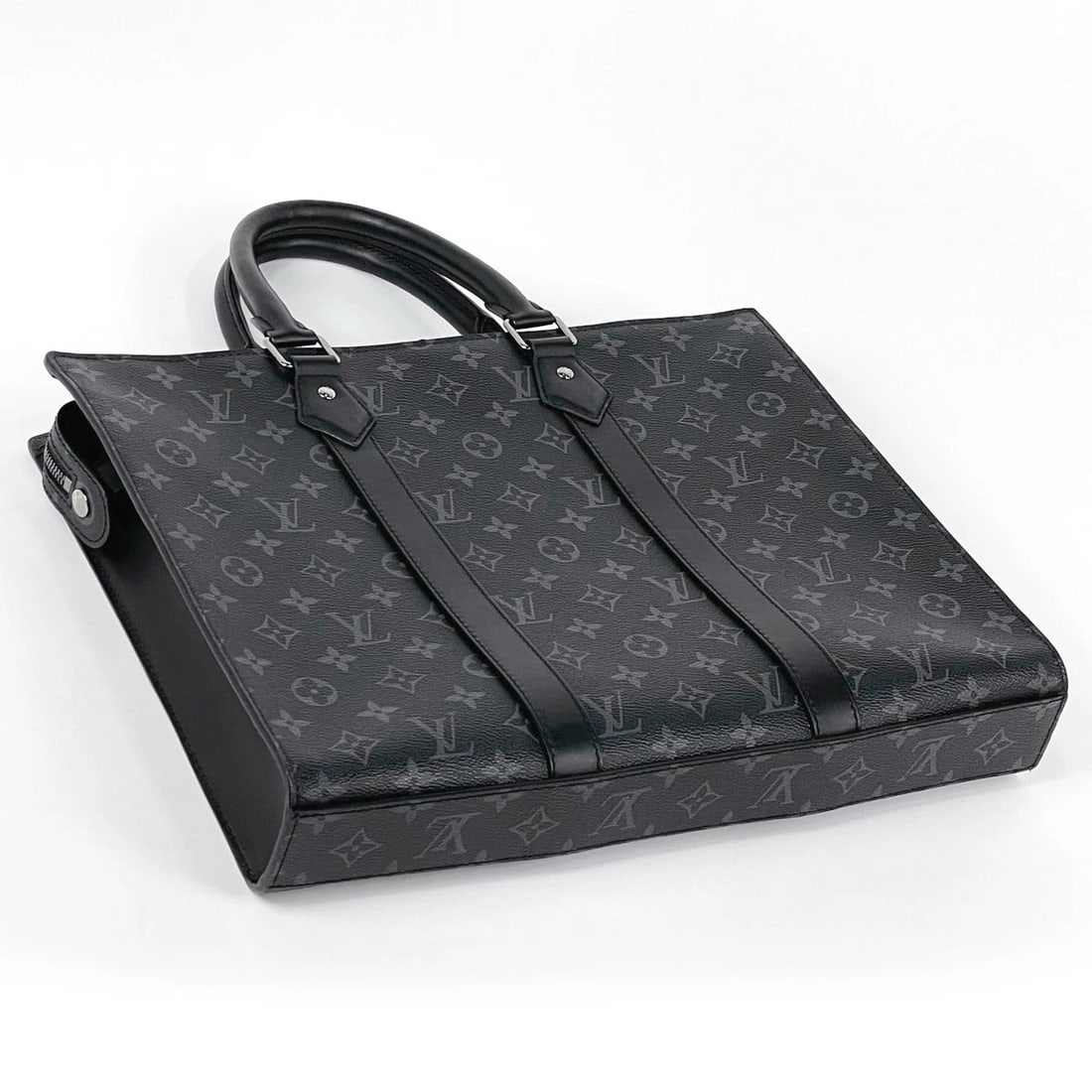 LOUIS VUITTON SAC PLAT HORIZONTAL ZIP BRIEFCASE MONOGRAM ECLIPSE - 2