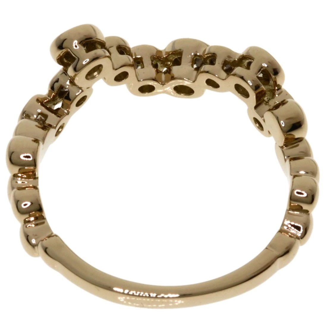 KASHIKEY BROWN DIAMOND BEZEL RING - 4