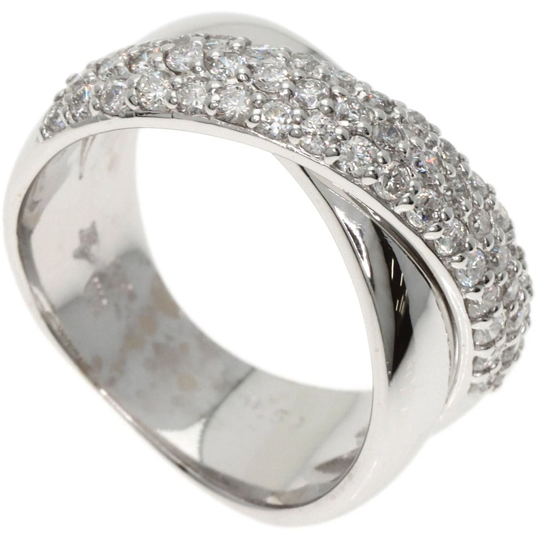 PONTE VECCHIO DIAMOND RING K18 WHITE GOLD (1 of 6)