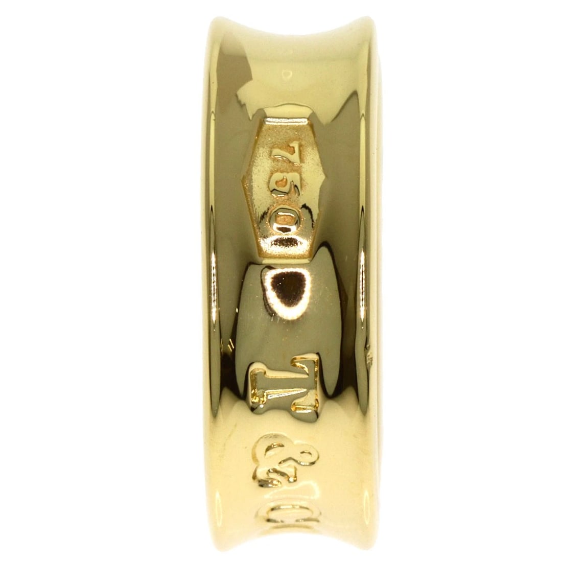 TIFFANY&CO. RING K18 YELLOW GOLD: TIFFANY&Co. Ring K18 Yellow Gold Brand: TIFFANY&Co. Type/Style: Ring Material: K18 Yellow Gold, Color: Gold Size: 4.5 (US) Accessories: None Accessories Notice: When purchasing pre-owned g