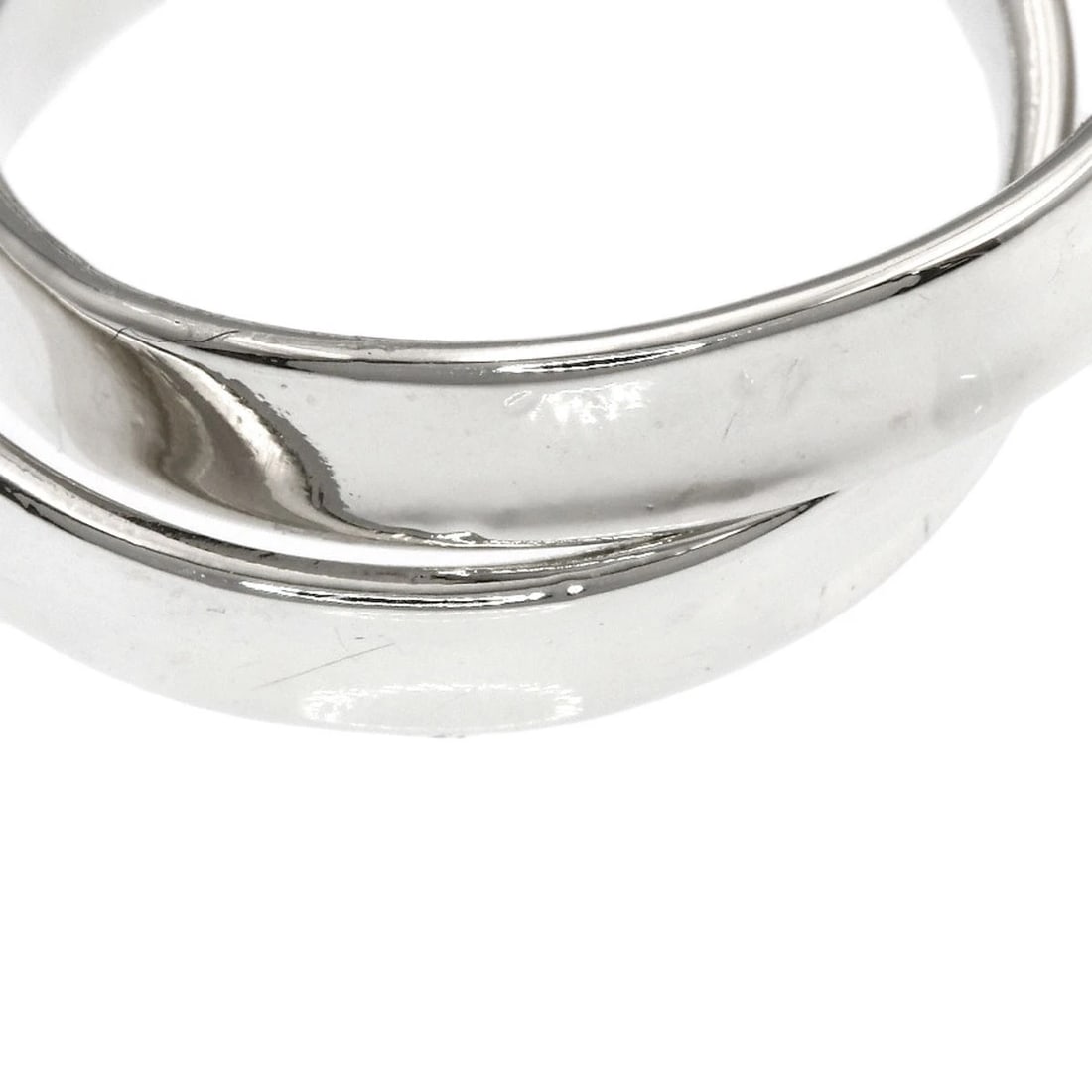 TIFFANY&CO. INTERLOCKING RING SILVER - 4