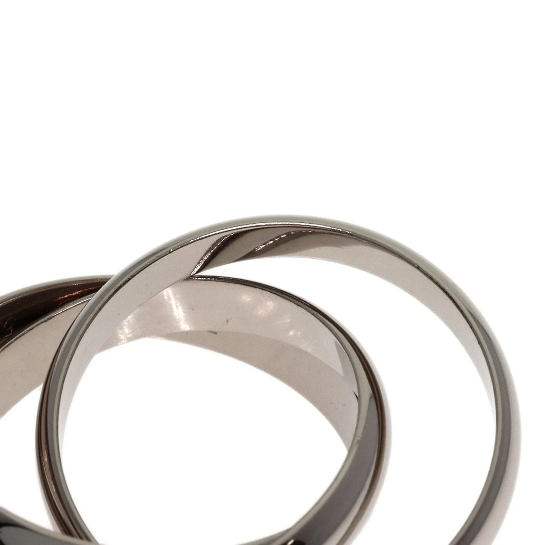 CARTIER TRINITY RING K18 WHITE GOLD - 3