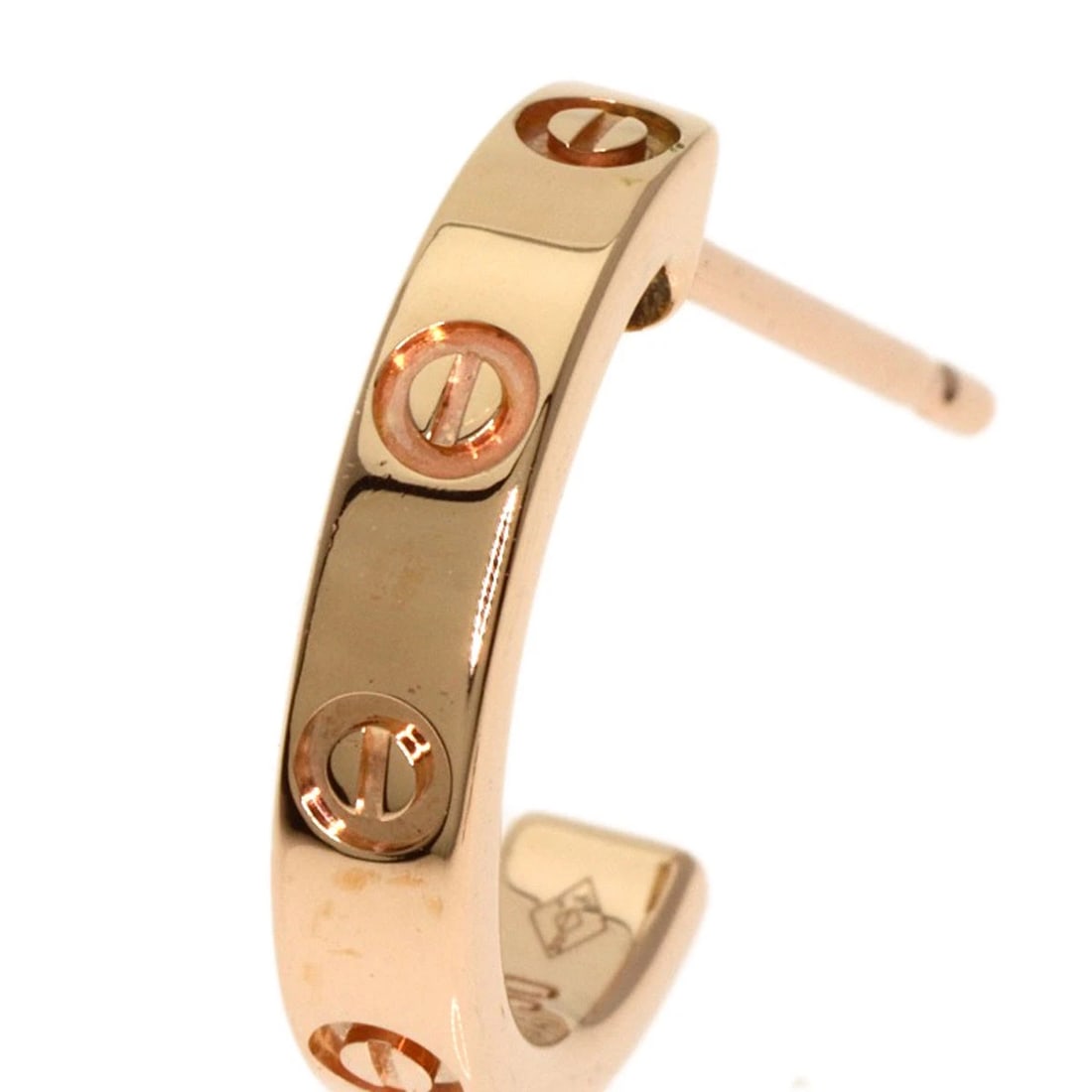 CARTIER MINI LOVE EARRING - 4