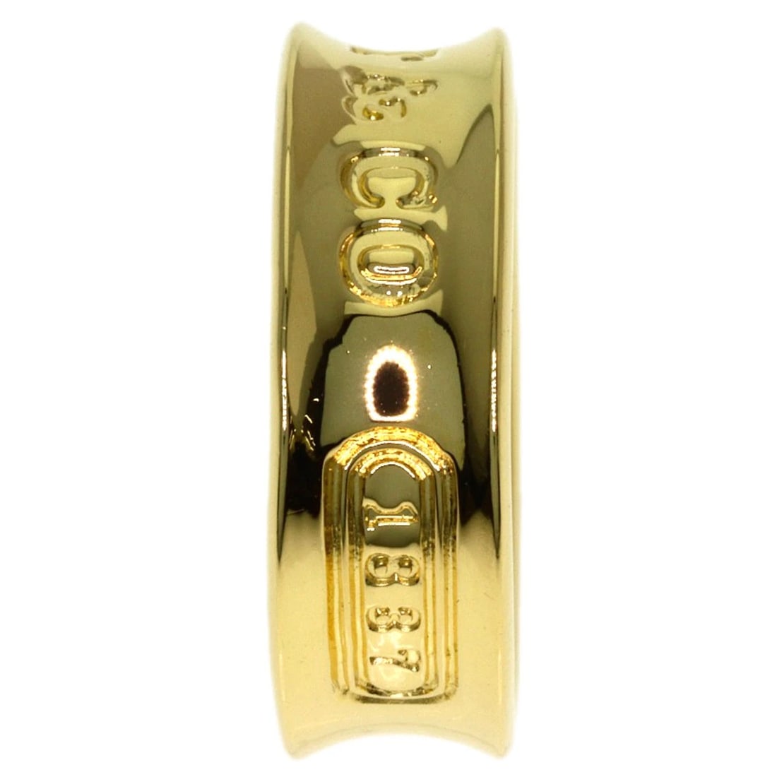 TIFFANY&CO. RING K18 YELLOW GOLD: TIFFANY&Co. Ring K18 Yellow Gold Brand: TIFFANY&Co. Type/Style: Ring Material: K18 Yellow Gold, Color: Gold Size: 4.5 (US) Accessories: None Accessories Notice: When purchasing pre-owned g