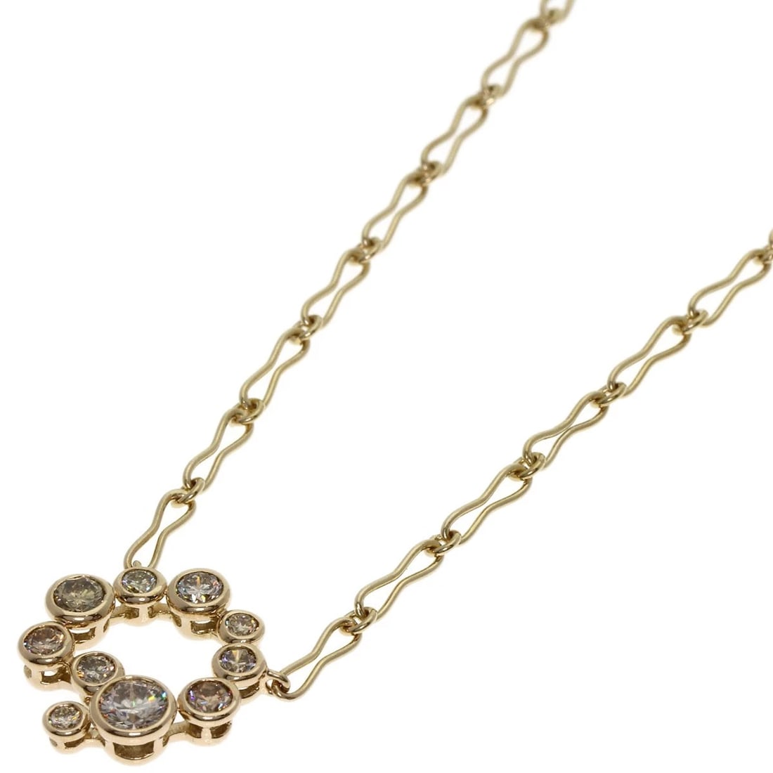 KASHIKEY BROWN DIAMOND NECKLACE K18BG (1 of 7)