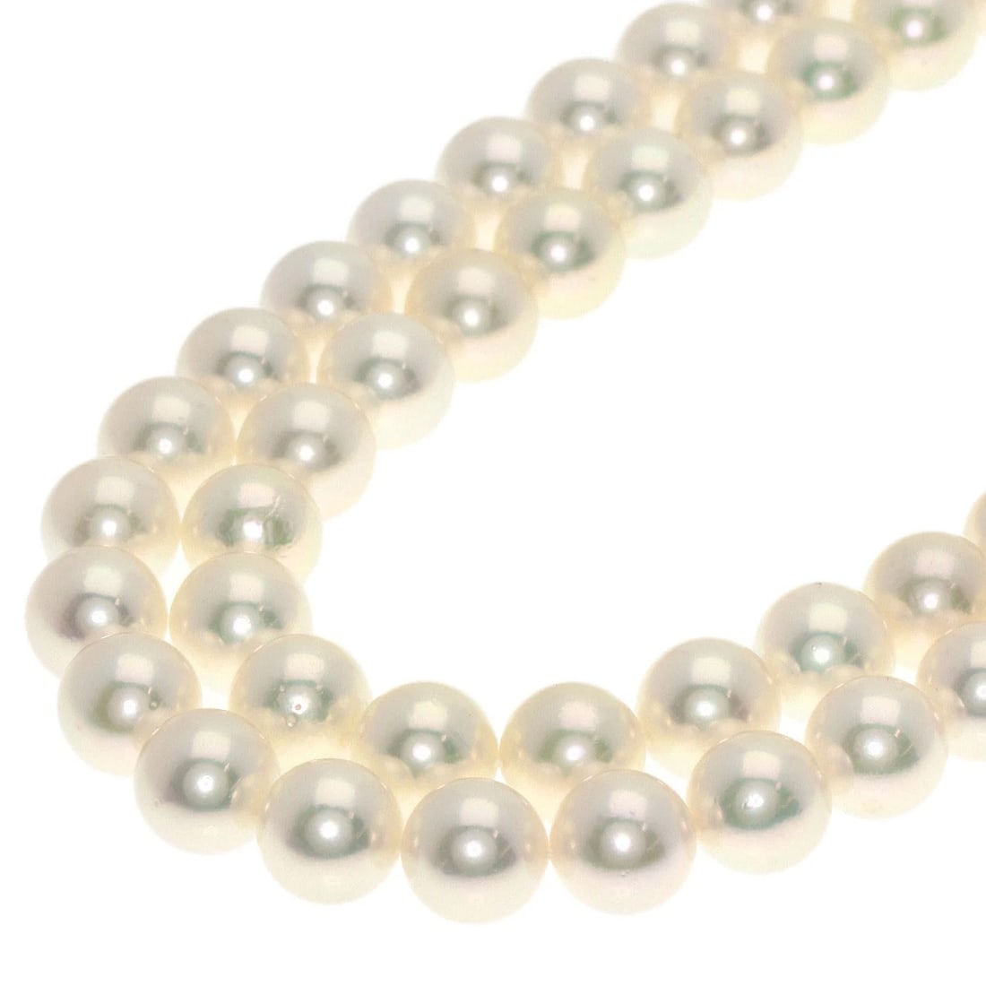 MIKIMOTO PEARL PEARL 2 SERIES NECKLACE K18 WHITE GOLD: MIKIMOTO Pearl Pearl 2 series Necklace K18 White Gold Brand: MIKIMOTO Type/Style: Necklace Material: K18 White Gold, Color: white Size: Stone Size:0.3inch/6.5-6.9mm Chain Length:16.5inch/42cm Acce