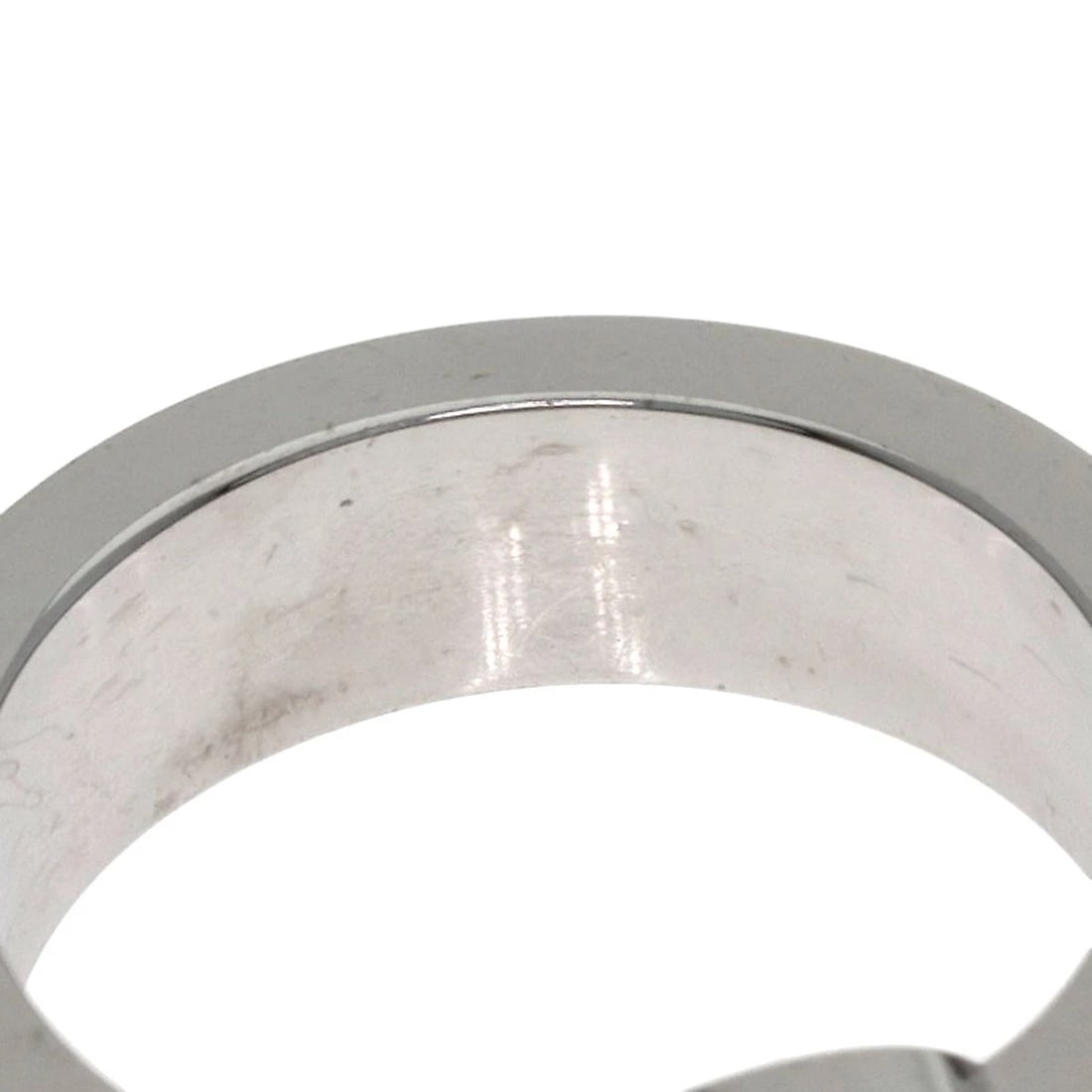CHOPARD HAPPY DIAMOND RING K18 WHITE GOLD - 5