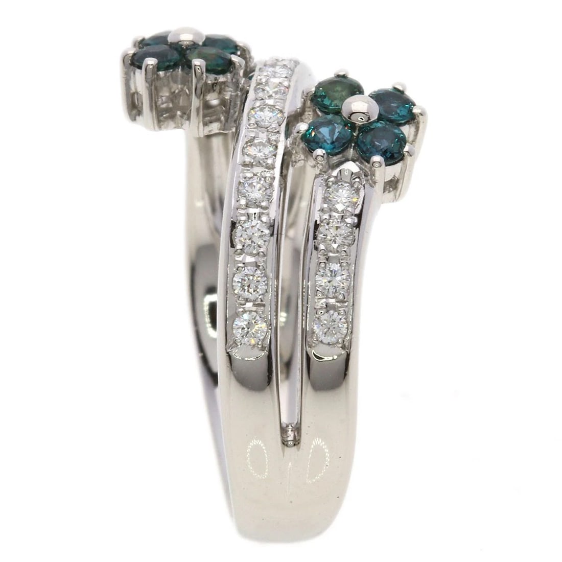 TASAKI DIAMOND ALEXANDRITE RING PLATINUM PT900 (1 of 5)
