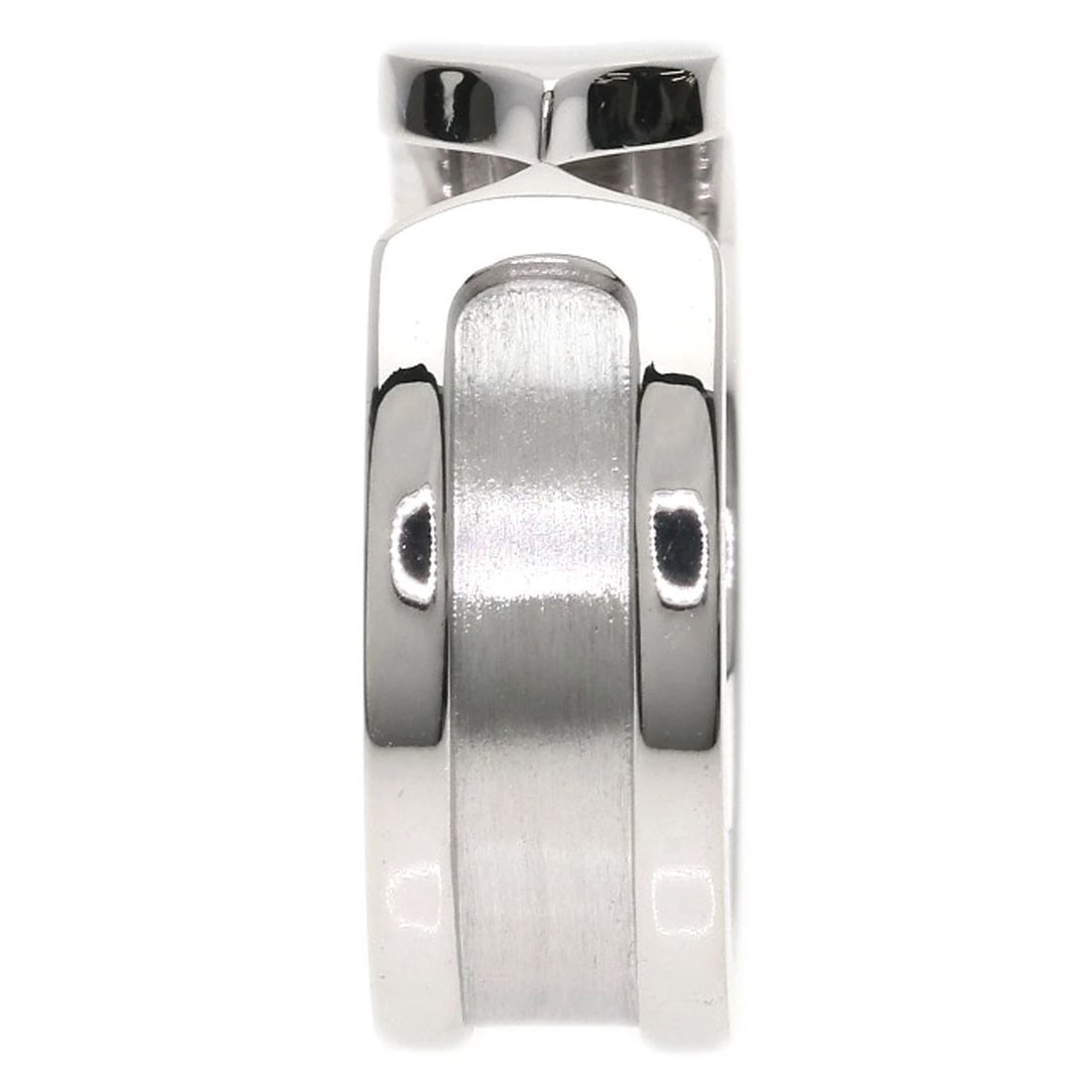 CARTIER C2 RING RING K18 WHITE GOLD: CARTIER C2 ring Ring K18 White Gold Brand: CARTIER Type/Style: Ring Material: K18 White Gold, Color: Silver Size: 4.25 (US) Accessories: None Accessories Notice: When purchasing pre-owned goods,