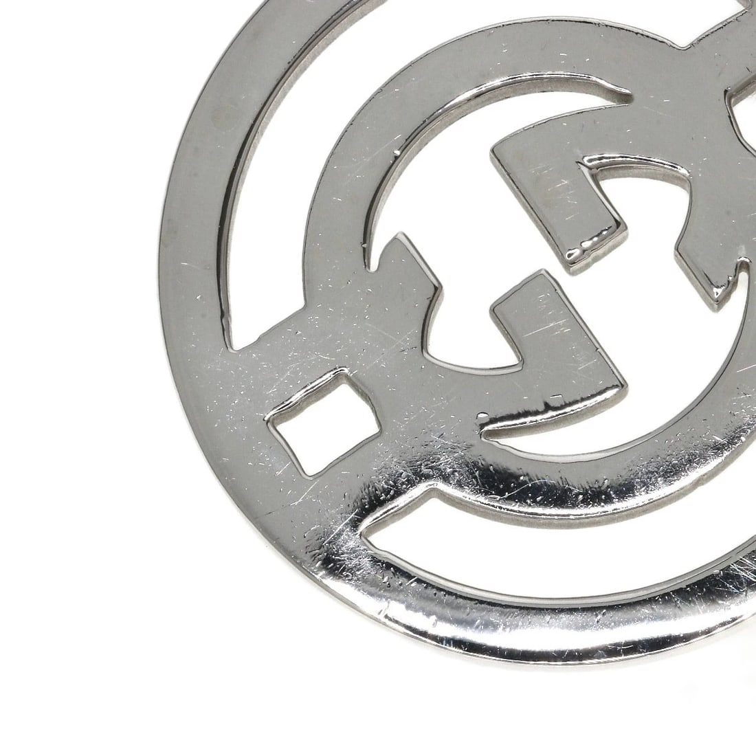 GUCCI INTERLOCKING NECKLACE SILVER - 3