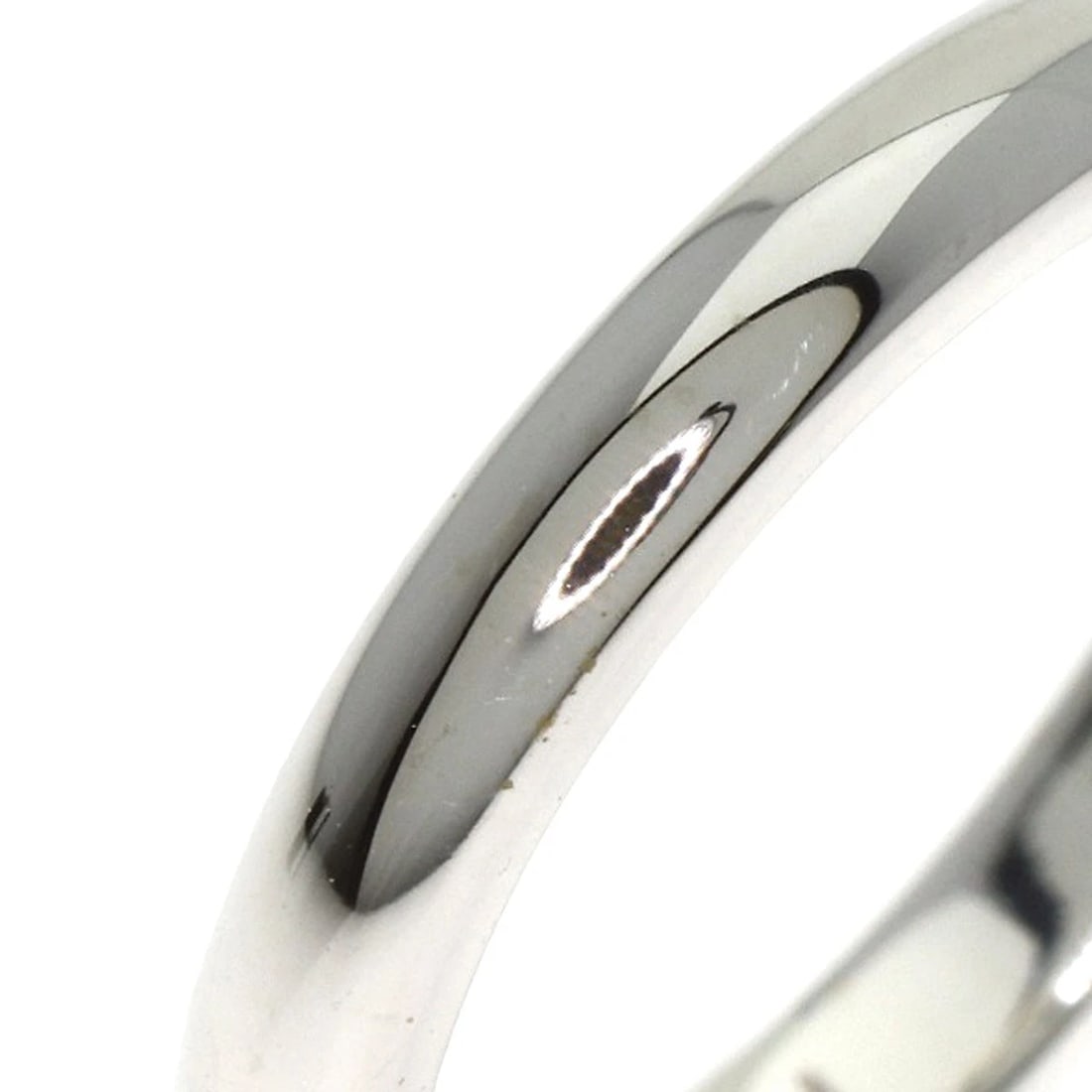 TIFFANY&CO. STACKING BAND RUBY RING SILVER - 4