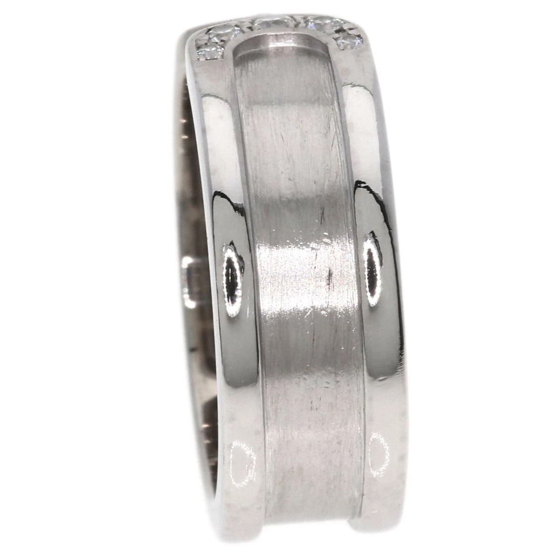 CARTIER C2 RING SM DIAMOND RING K18 WHITE GOLD: CARTIER C2 Ring SM Diamond Ring K18 White Gold Brand: CARTIER Type/Style: Ring Material: K18 White Gold, Main Stone/Creation Natural Color: Silver Size: 4.25 (US) Accessories: None Accesso