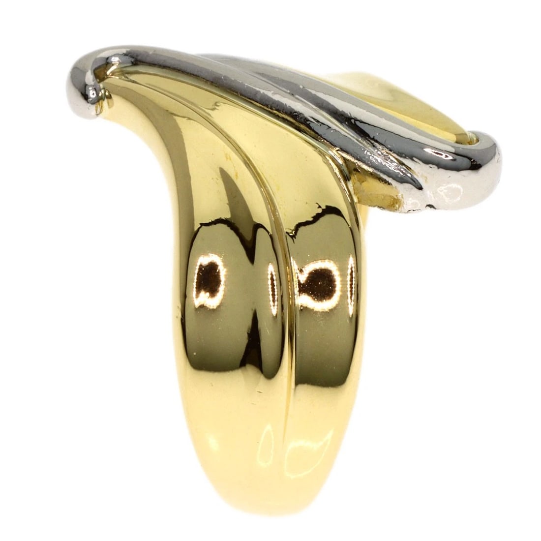 DESIGN RING PLATINUM PT850 18K YELLOW GOLD (1 of 7)