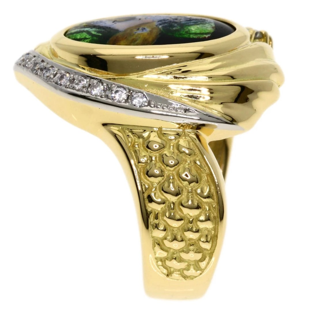 MITSUO KAJI EMMAYU DIAMOND RING PLATINUM (1 of 5)