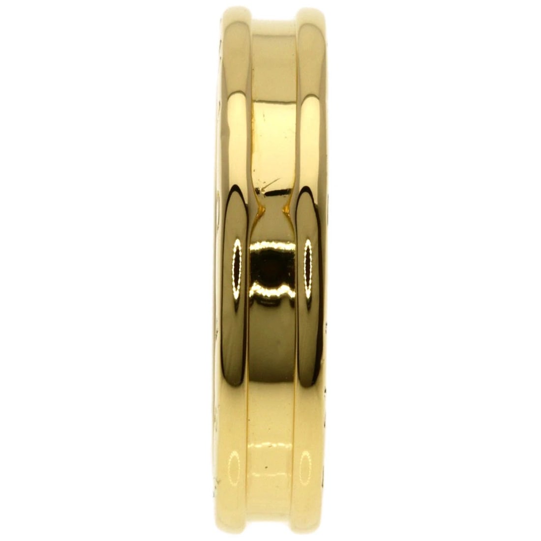 BVLGARI B.ZERO1 1 BAND RING K18 YELLOW GOLD: BVLGARI B.zero1 1 band Ring K18 Yellow Gold Brand: BVLGARI Type/Style: Ring Material: K18 Yellow Gold, Color: Gold Size: 7.5 (US) Accessories: None Accessories Notice: When purchasing pre-owned