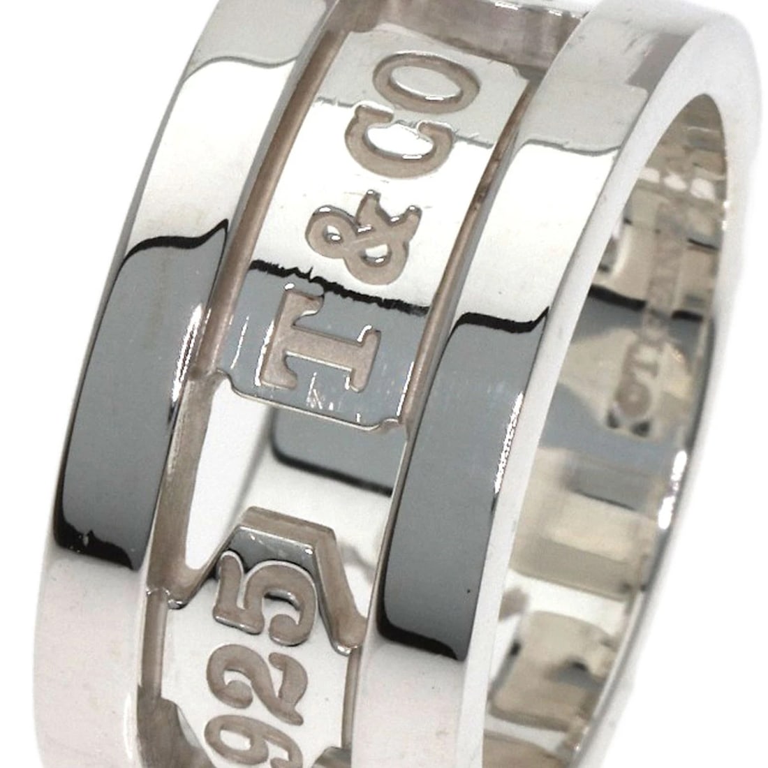 TIFFANY&CO. OPENED IN RING SILVER - 5