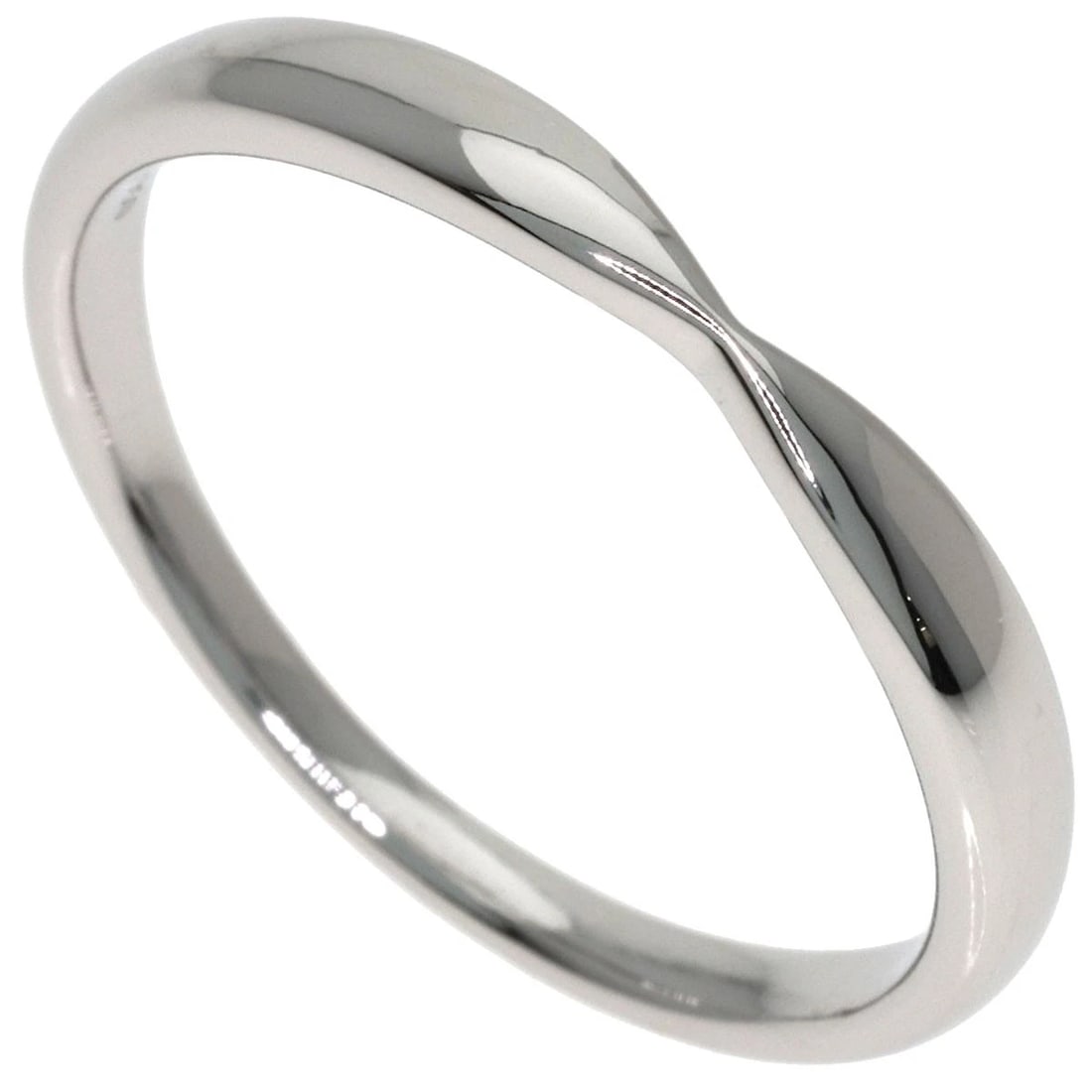 TIFFANY&CO. HARMONY WEDDING RING PLATINUM PT950 (1 of 6)