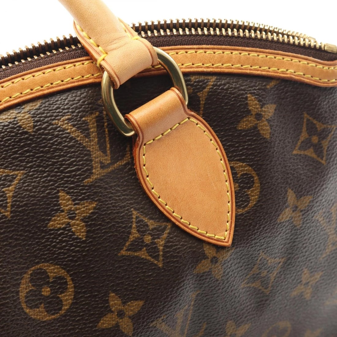 LOUIS VUITTON LOCKIT HANDBAG MONOGRAM CANVAS - 6