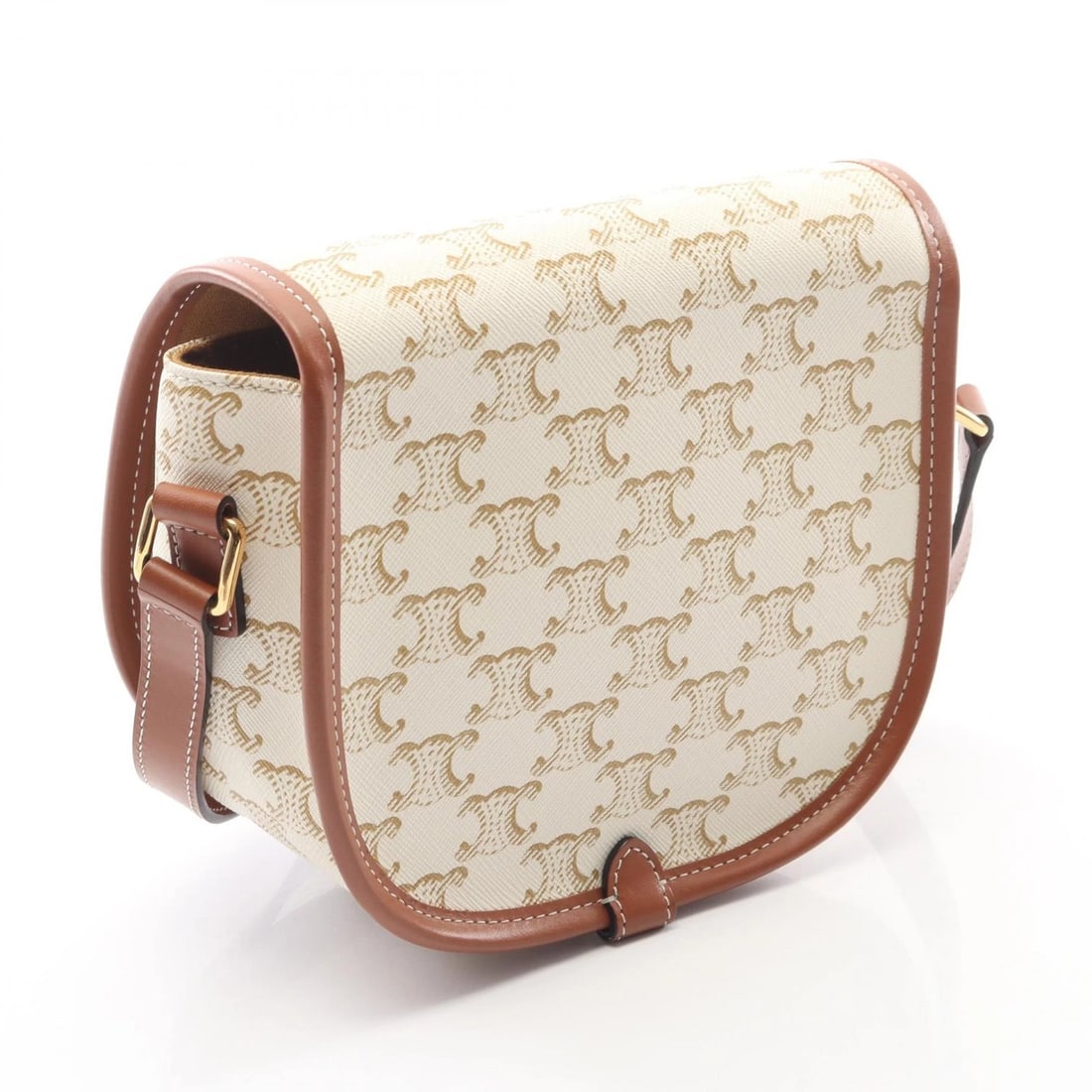 CELINE FOLCO MEDIUM TRIOMPHE SHOULDER BAG - 2