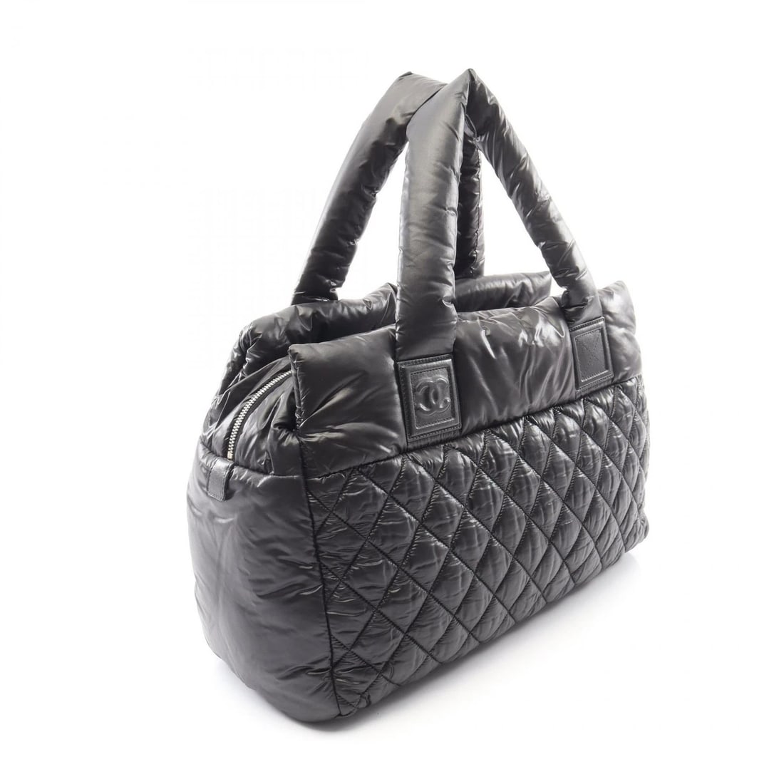 CHANEL COCOCOON HANDBAG NYLON LEATHER - 2
