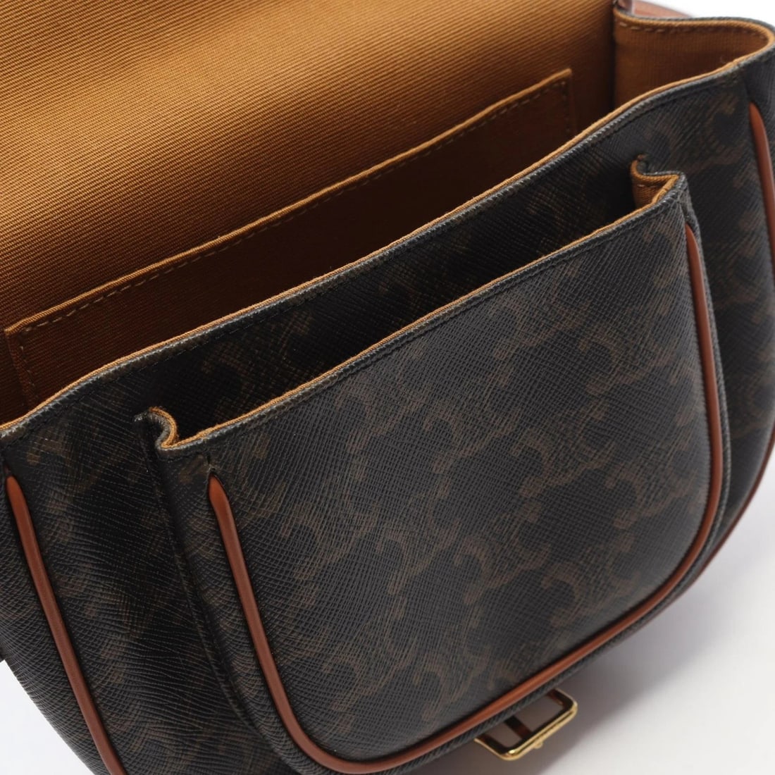 CELINE FOLCO MEDIUM TRIOMPHE SHOULDER BAG - 3