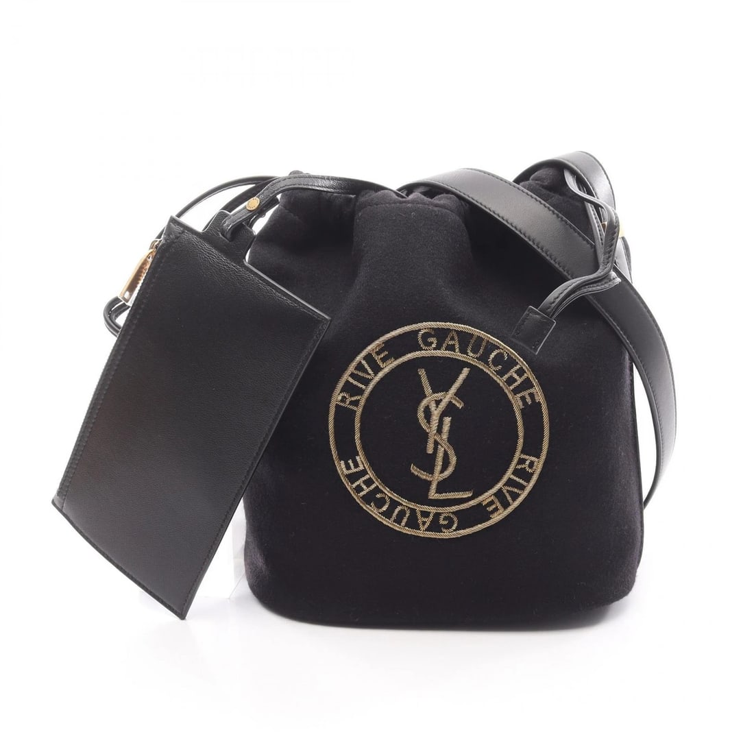 SAINT LAURENT PARIS RIVE GAUCHE BUCKET CROSSBODY SHOULDER BAG (1 of 2)