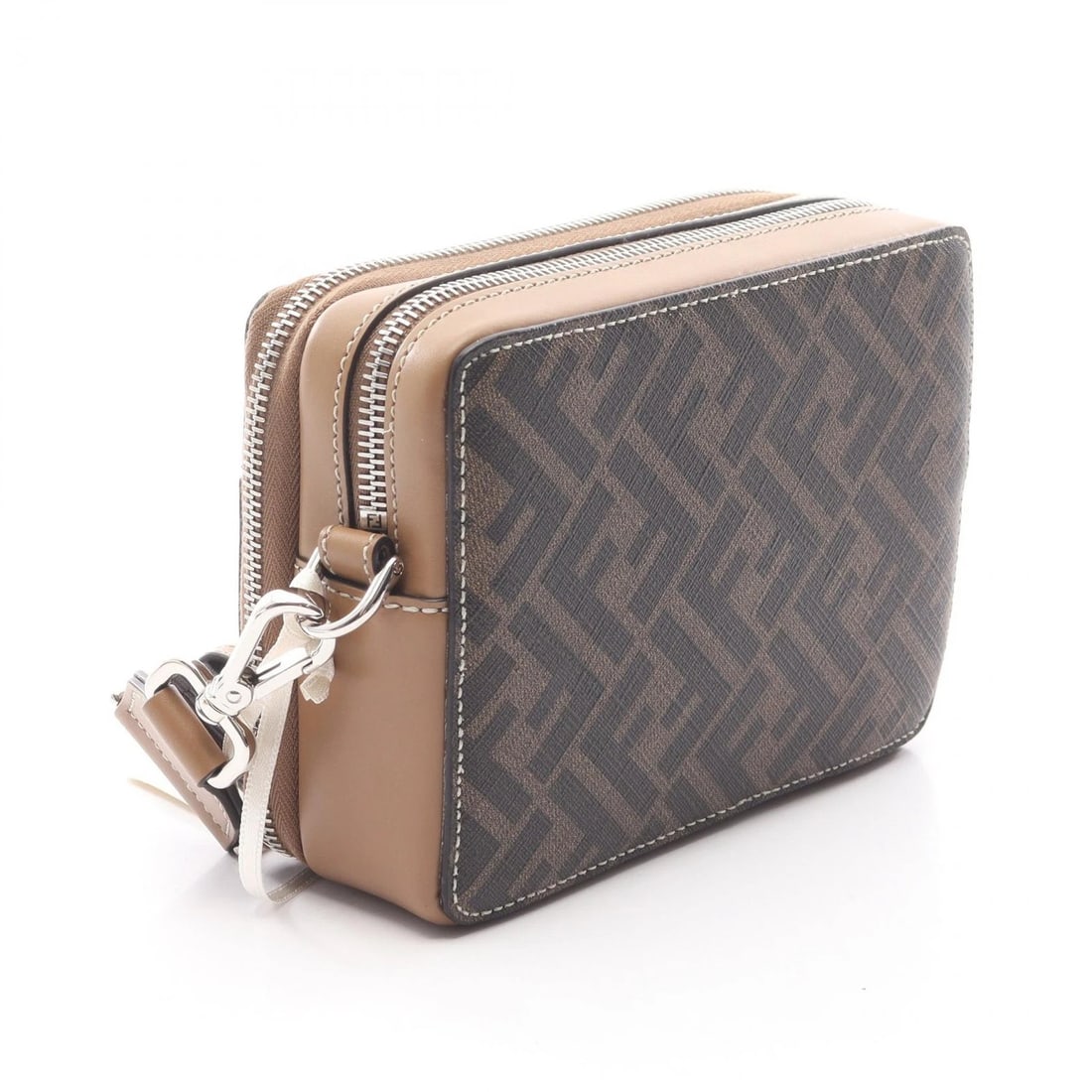 FENDI SQUARE FF CAMERA CASE ORGANIZER SHOULDER CROSSBODY BAG - 2
