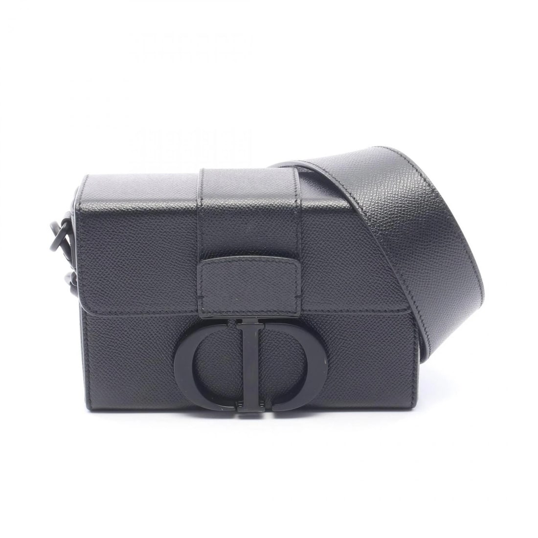 CHRISTIAN DIOR 30 MONTAIGNE BOX SHOULDER CROSSBODY BAG: Christian Dior 30 MONTAIGNE Box Shoulder Crossbody Bag Brand: Dior Type/Style: Shoulder Bag Material: leather Color: Black?ish colors Size: H:12cm x W:17.5cm x D:5cm (H:4.7" x W:6.9" x D:2.0")