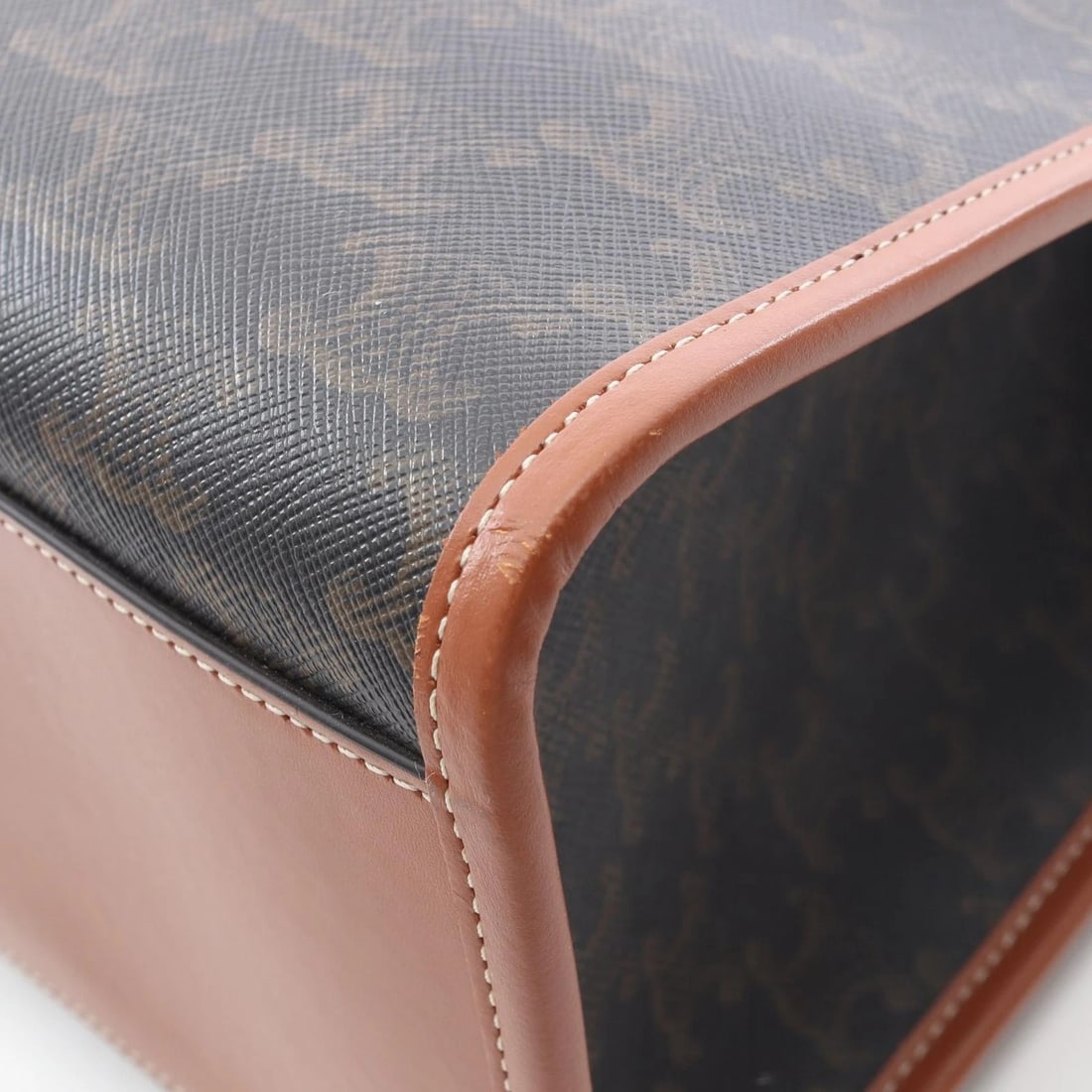CELINE HORIZONTAL CABAS TRIOMPHE HAND BAG - 3