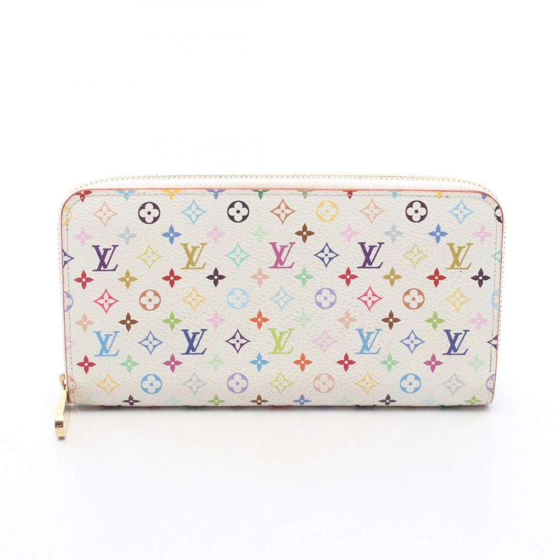 LOUIS VUITTON ZIPPY AROUND LONG WALLET PURSE: LOUIS VUITTON Zippy Around long Wallet Purse Brand: LOUIS VUITTON Type/Style: Around long wallet Material: Monogram Multicolore ? PVC coated canvas Color: White?ish colors Size: H:10cm x W:19.5cmx D:2
